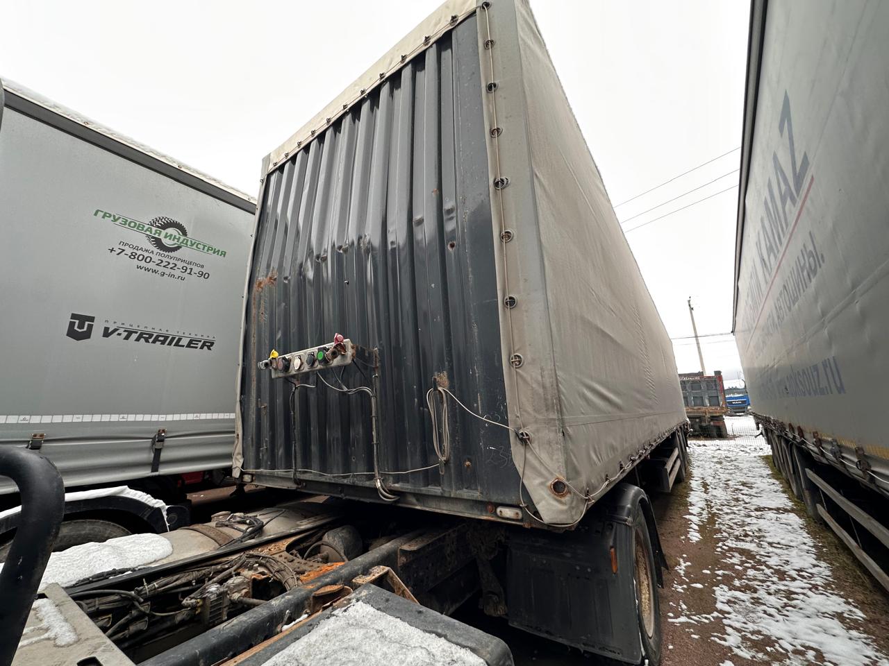 ТОНАР 9888 Полуприцеп шторный — Б/У, 2022 г.