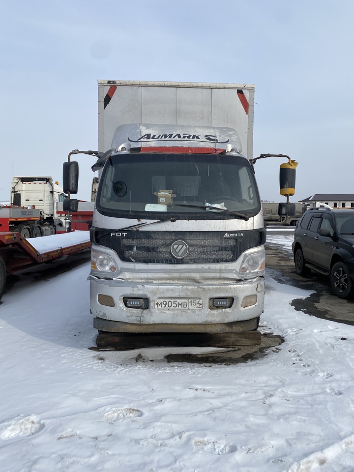 СПЕЦМОБИЛЬ-НН 3878 на шасси Foton AUMARK 4x2 Промтоварный 38786-40 — Б/У, 2017 г.