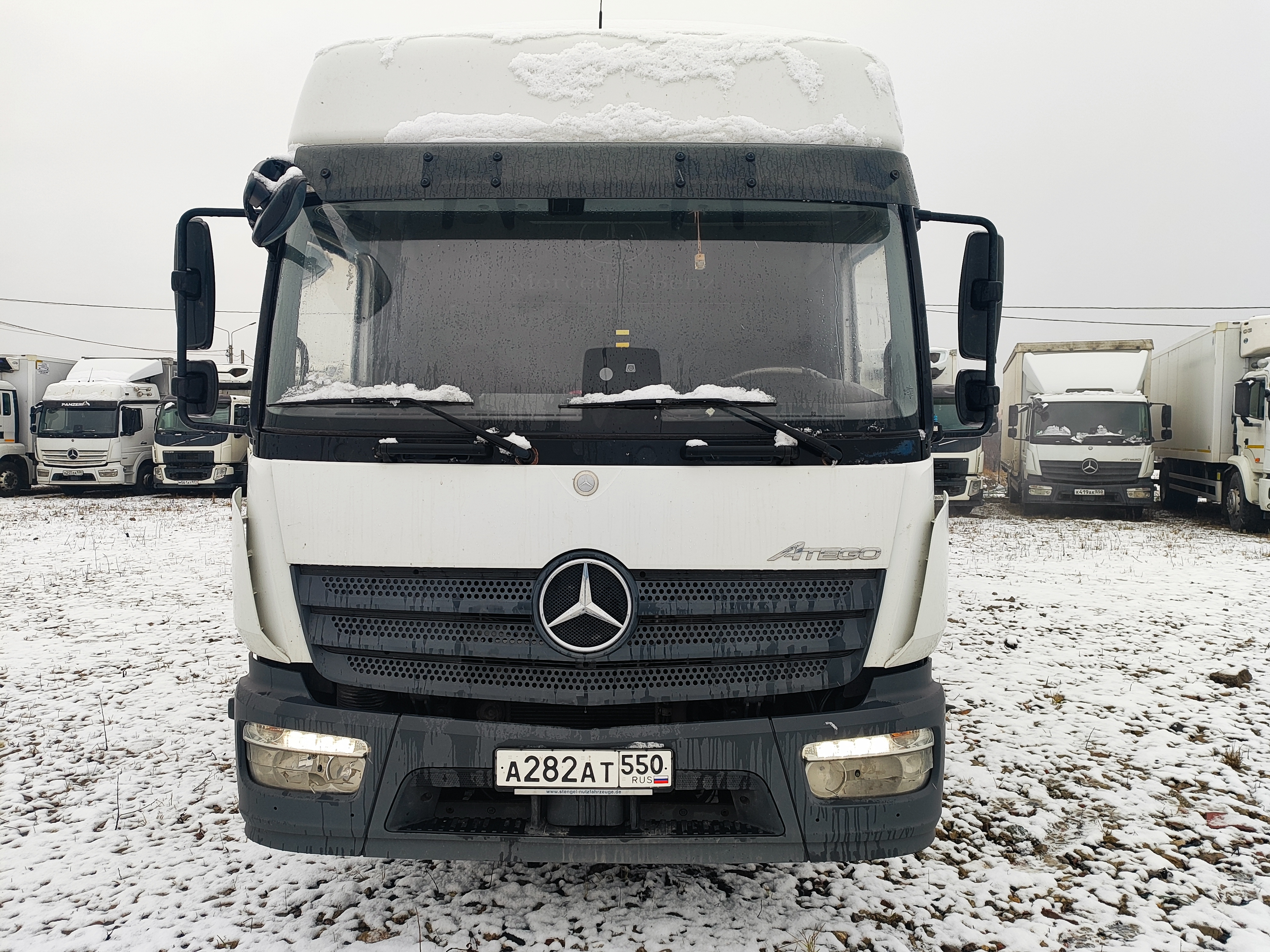Mercedes-Benz ATEGO 4x2 Промтоварный с гидробортом 1224 — Б/У, 2018 г.
