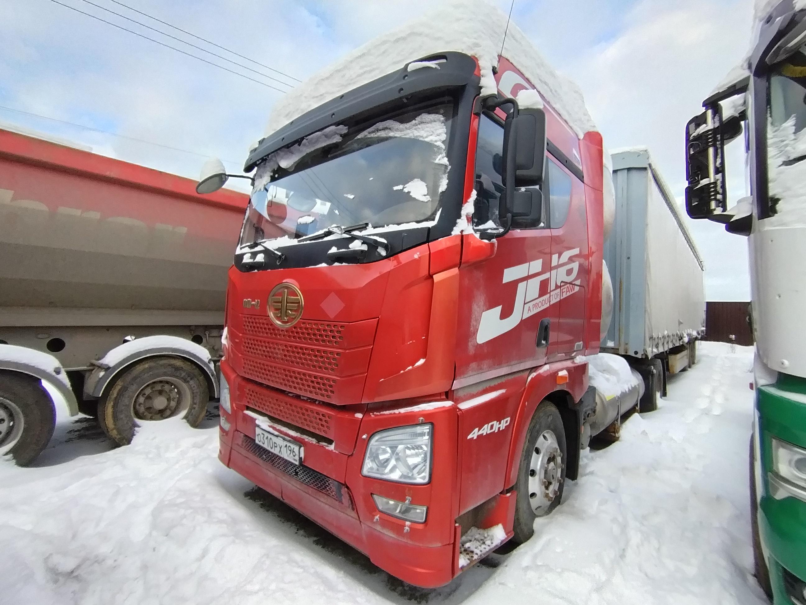 FAW CA4183P25K2NE6A80 (Газовый двигатель) — Б/У, 2022 г.