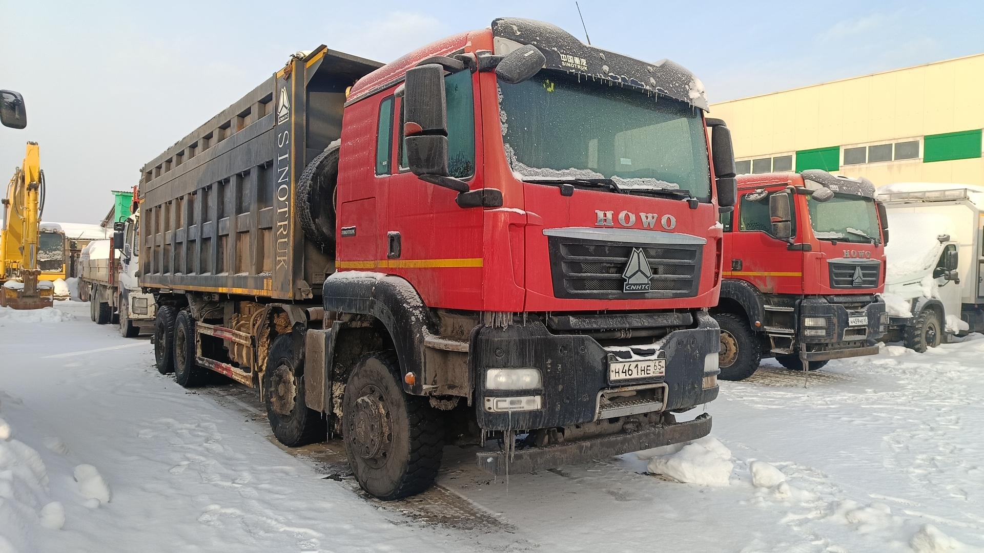 Howo T5G ZZ3317V386GE1 — Б/У, 2022 г. (Южно-Сахалинск, 260000 км)