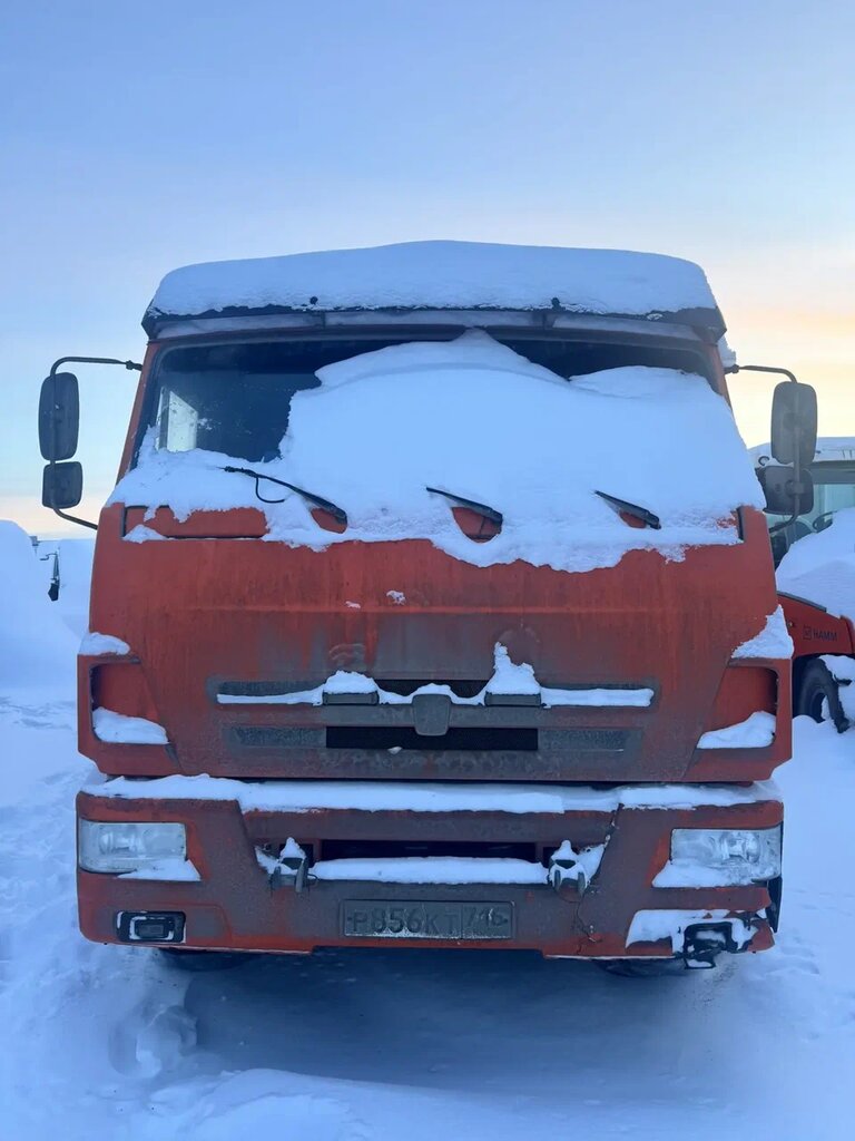 Коммерческие грузовики K3B на шасси КамАЗ 65115 6x4 Бортовой с КМУ 4377B3-10 — Б/У, 2022 г.