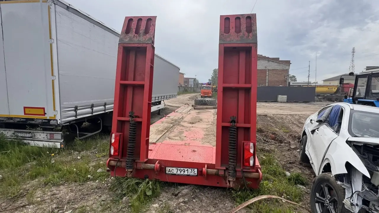 АВИКОМ 8871 Прицеп тяжеловоз 2 оси 8871Т-0000010-04 — Б/У, 2024 г.