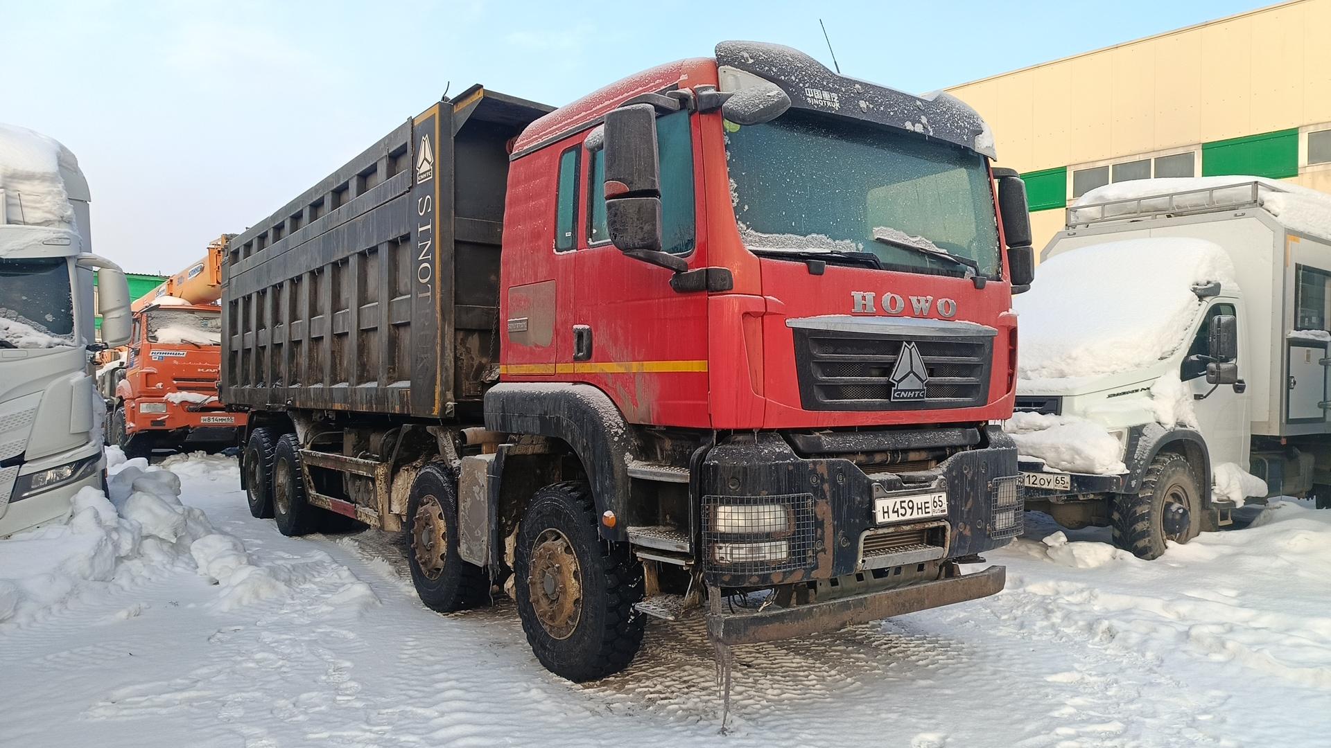 Howo T5G ZZ3317V386GE1 — Б/У, 2022 г. (Южно-Сахалинск, 250131 км)