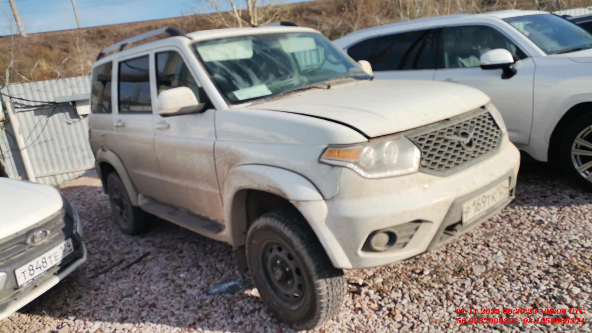 УАЗ (Ульяновский автомобильный завод, ООО) Patriot (3163) — Б/У, 2023 г. (Красноярск, 46191 км)
