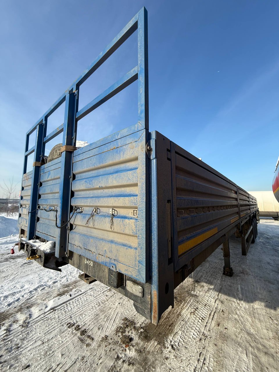 Туймазинский завод автобетоновозов 5885 Полуприцеп бортовой 588513 — Б/У, 2024 г.