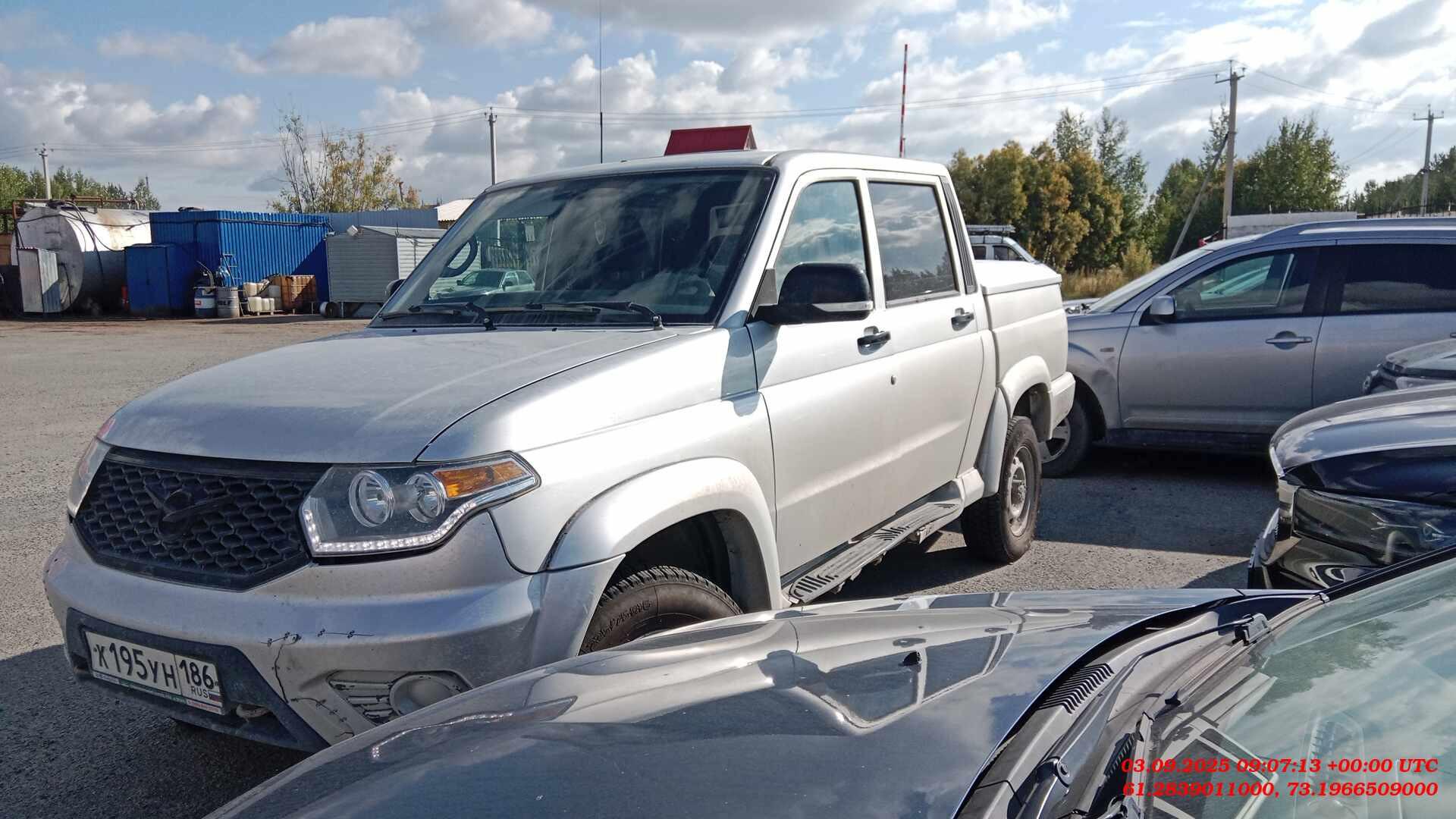 УАЗ (Ульяновский автомобильный завод, ООО) Pickup — Б/У, 2023 г. (Сургут, 100000 км)