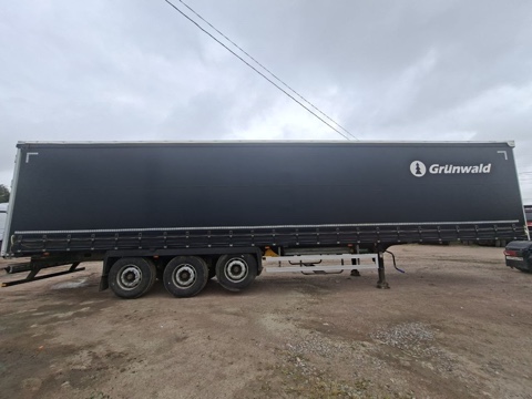 Grunwald 9453 Полуприцеп бортовой 9453-0000010-10 — Б/У, 2024 г.