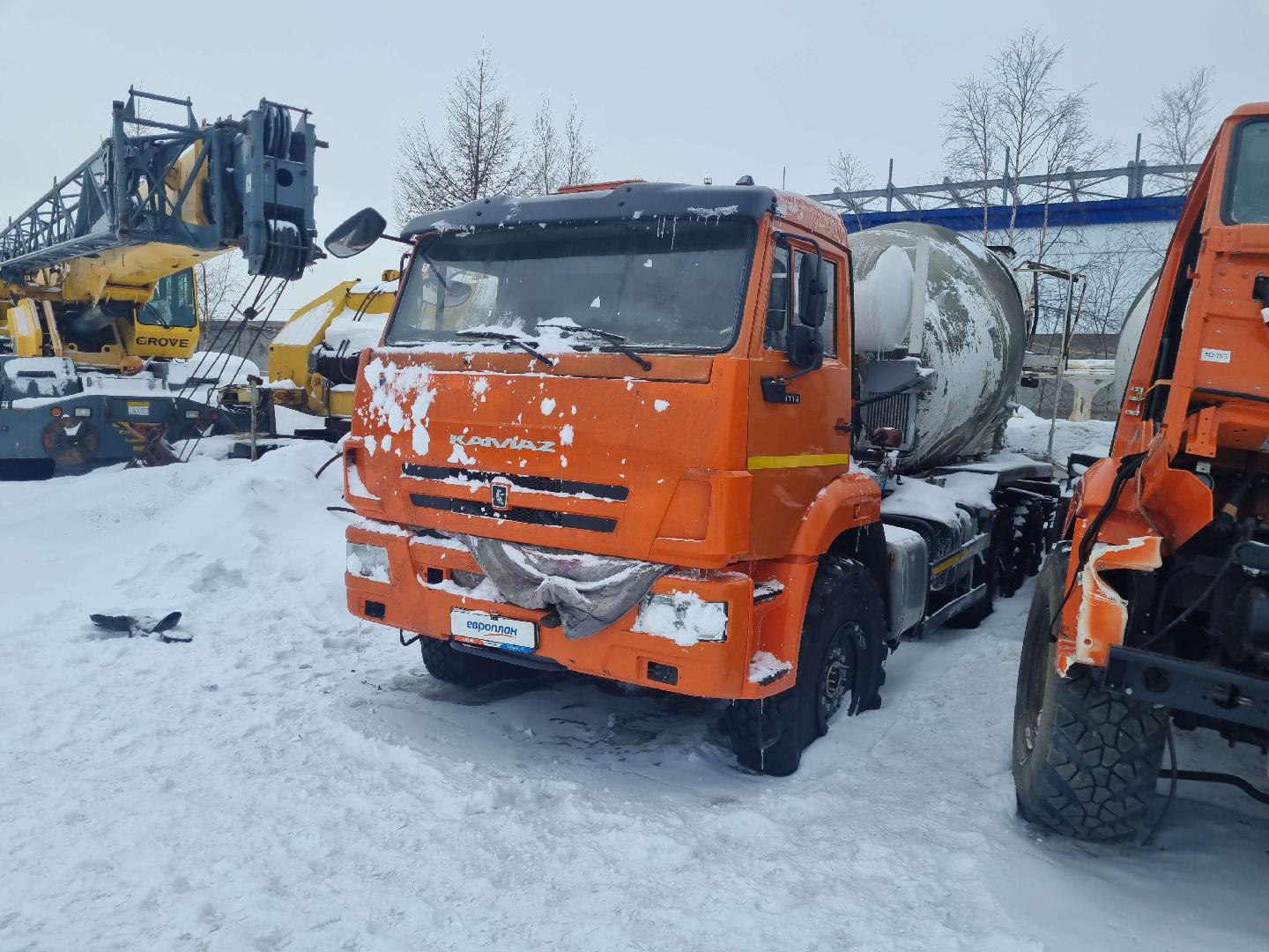 Туймазинский завод автобетоновозов (ТЗА) 5814T6 — Б/У, 2023 г. (Новый Уренгой, 75000 км)