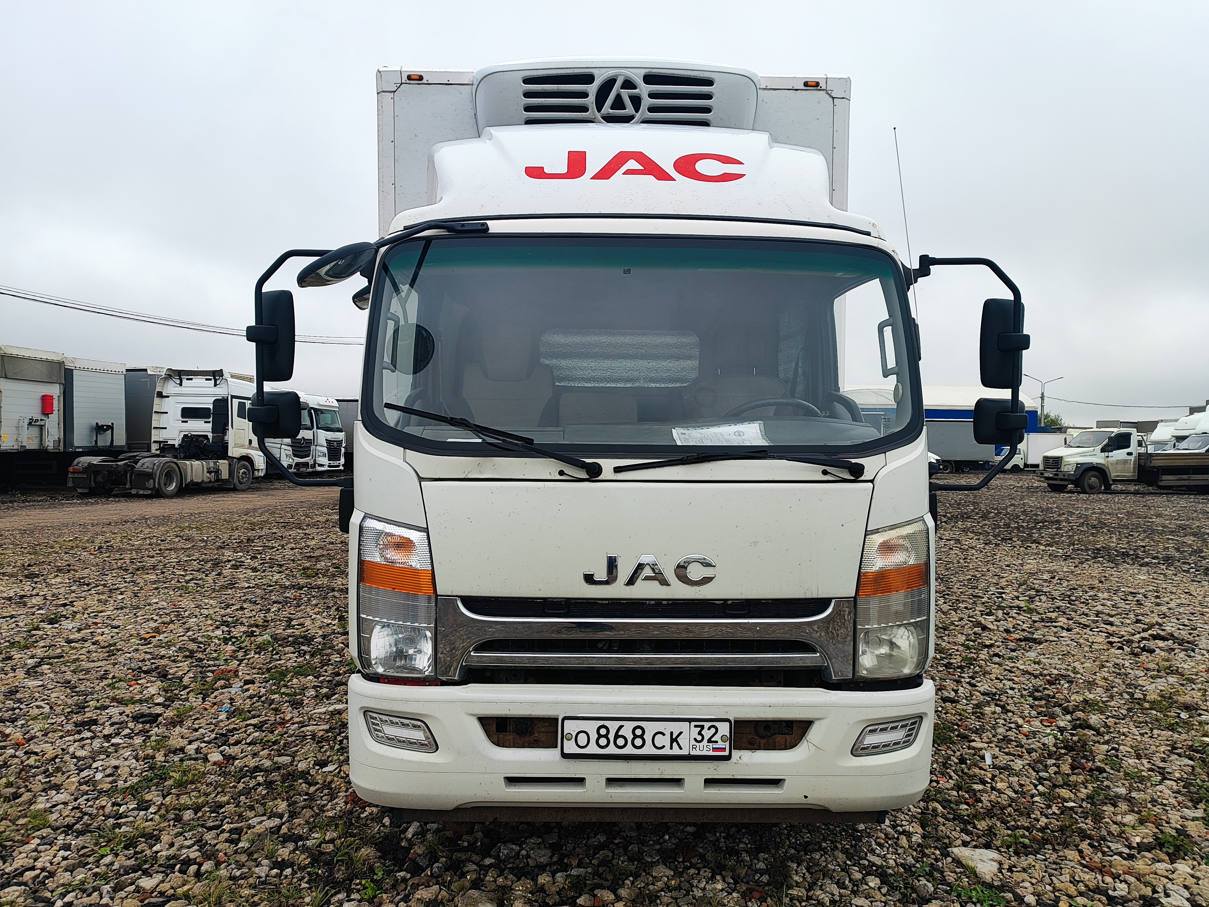 Новый завод 3008 на шасси JAC N120 Изотермический/рефрижератор 3008D2 — Б/У, 2022 г.