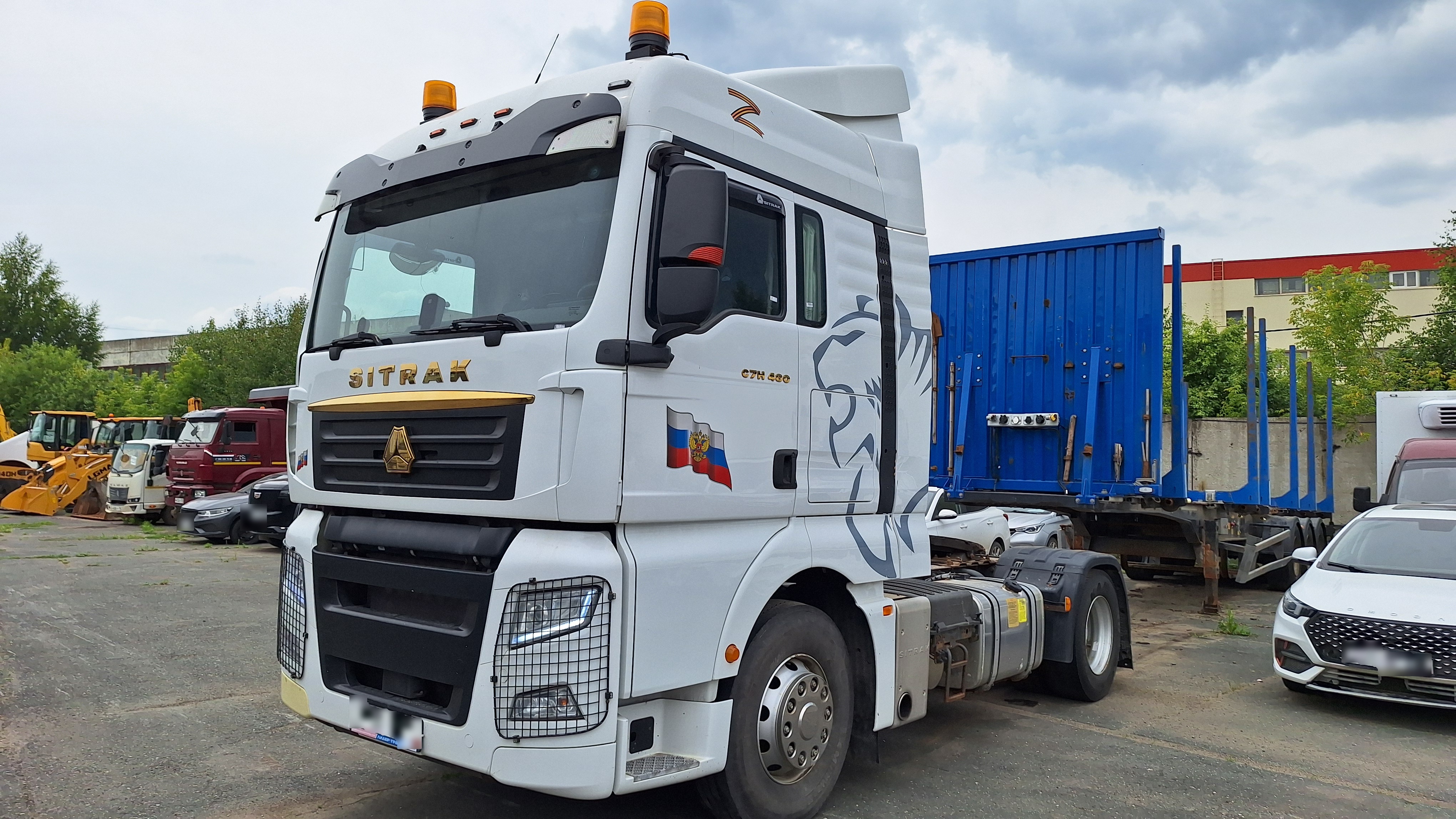 SITRAK ZZ4186V391HE — Б/У, 2023 г.