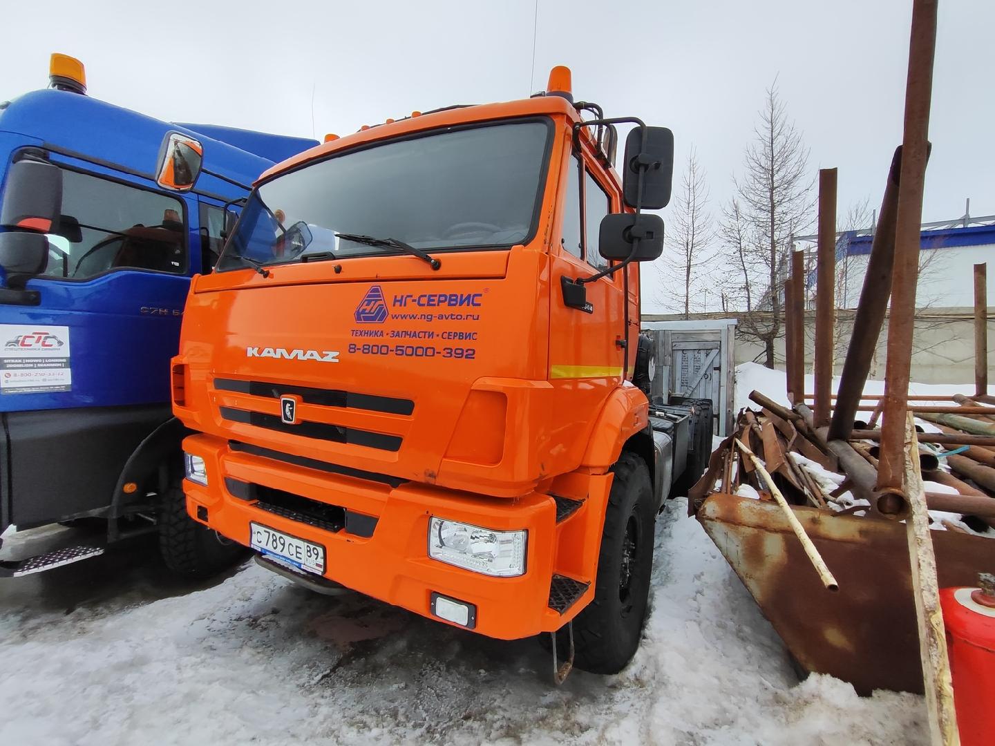 КамАЗ 53504-50 — Б/У, 2022 г. (Новый Уренгой, 80000 км)