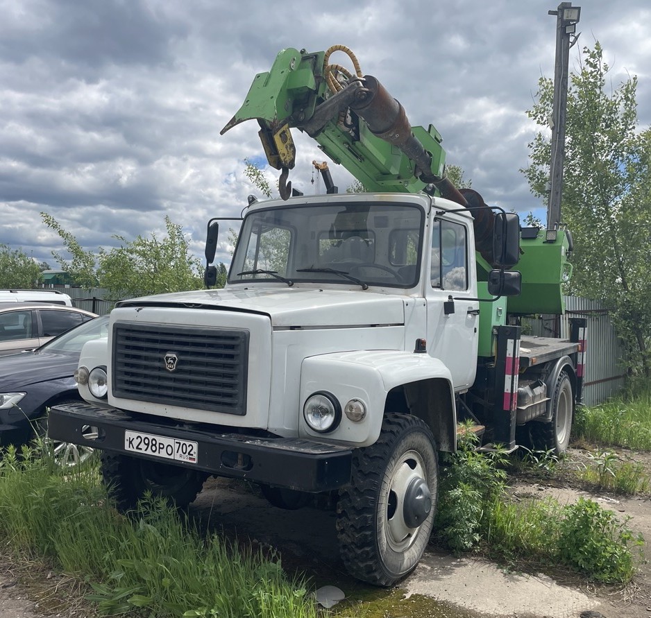 Чайка-Сервис 2784* на шасси GAZ 3308 4x4 Бортовой c КМУ — Б/У, 2023 г.