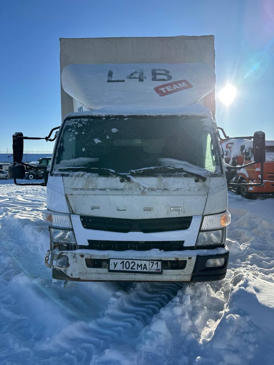 РусТрак 5389 на шасси Mitsubishi FUSO Canter Бортовой 5389R2 — Б/У, 2019 г.