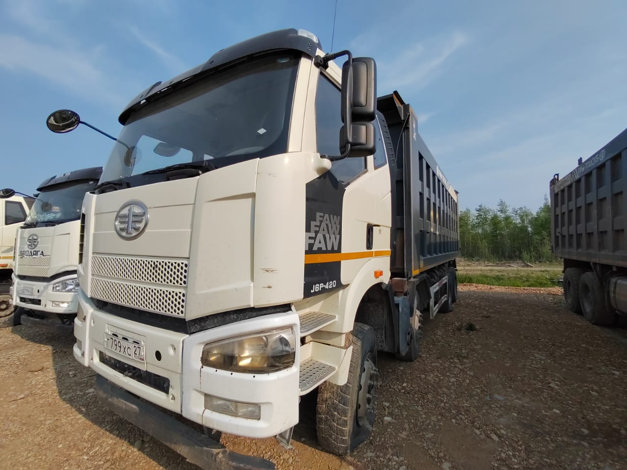 FAW CA 3310 8x4 Самосвал — Б/У, 2023 г.