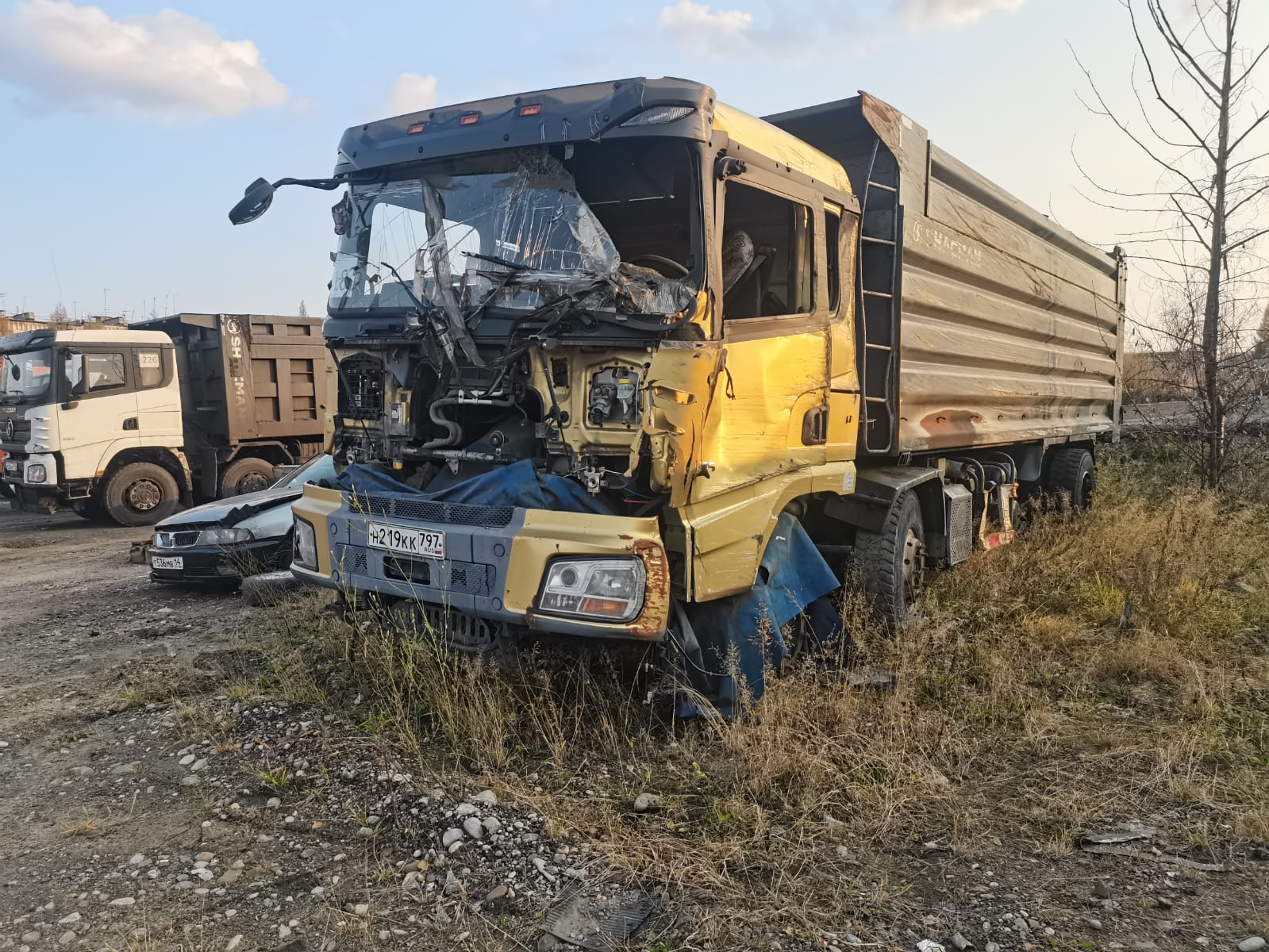 Shacman (Shaanxi) SX33186T366 8х4 Самосвал — Б/У, 2021 г.