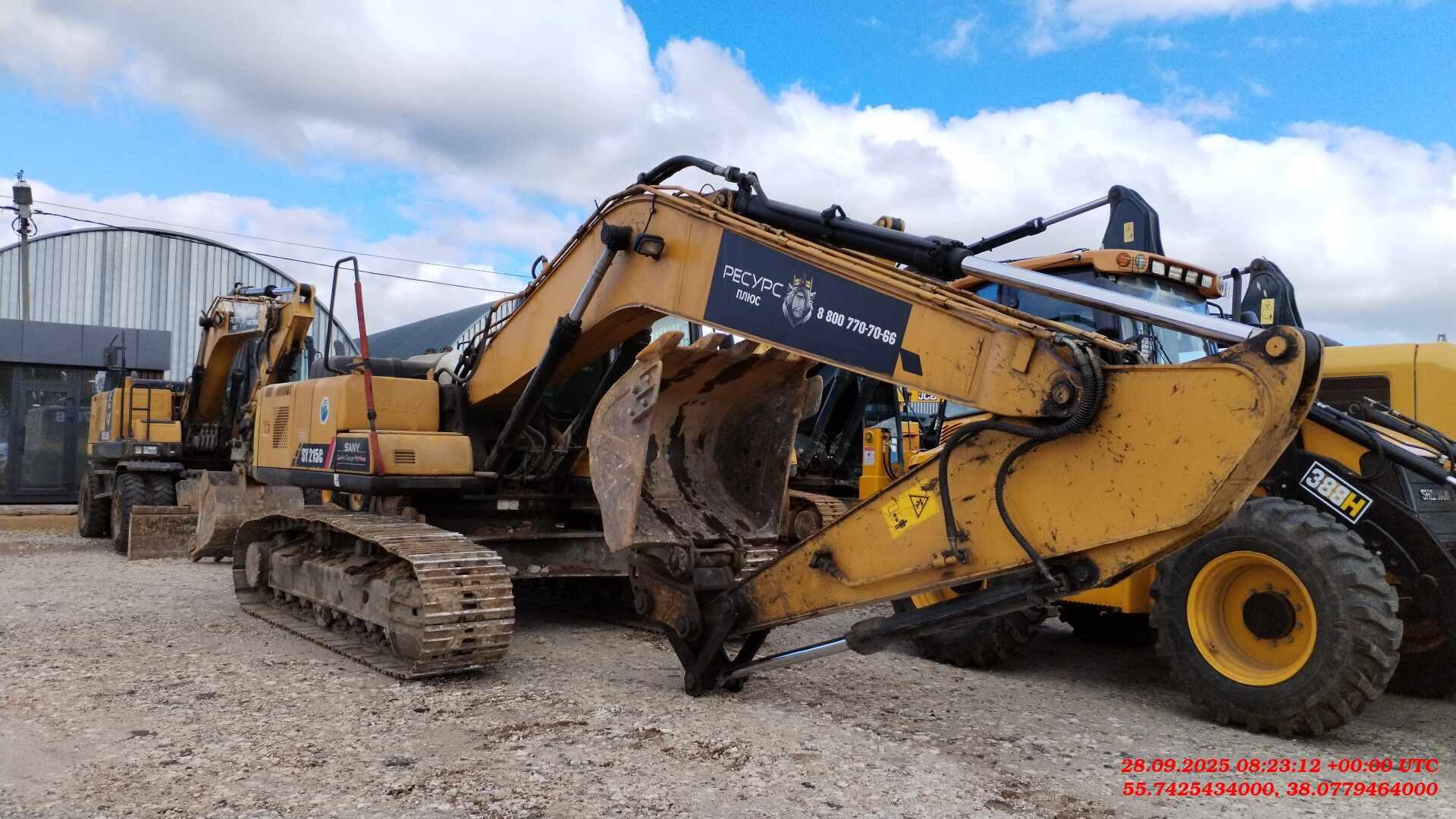 Sany SY215C — Б/У, 2022 г. (Балашиха, новый)