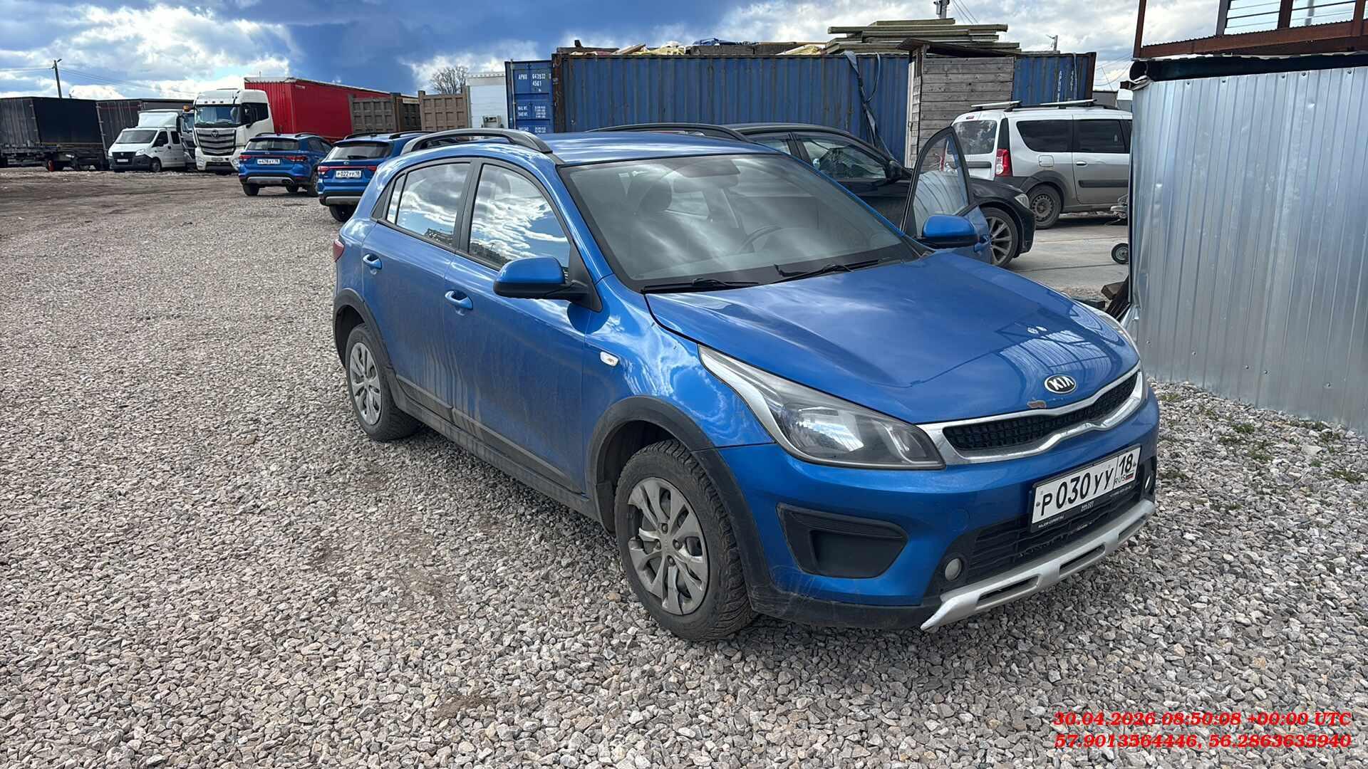 Kia Rio X-line — Б/У, 2019 г. (Пермь, 143986 км)