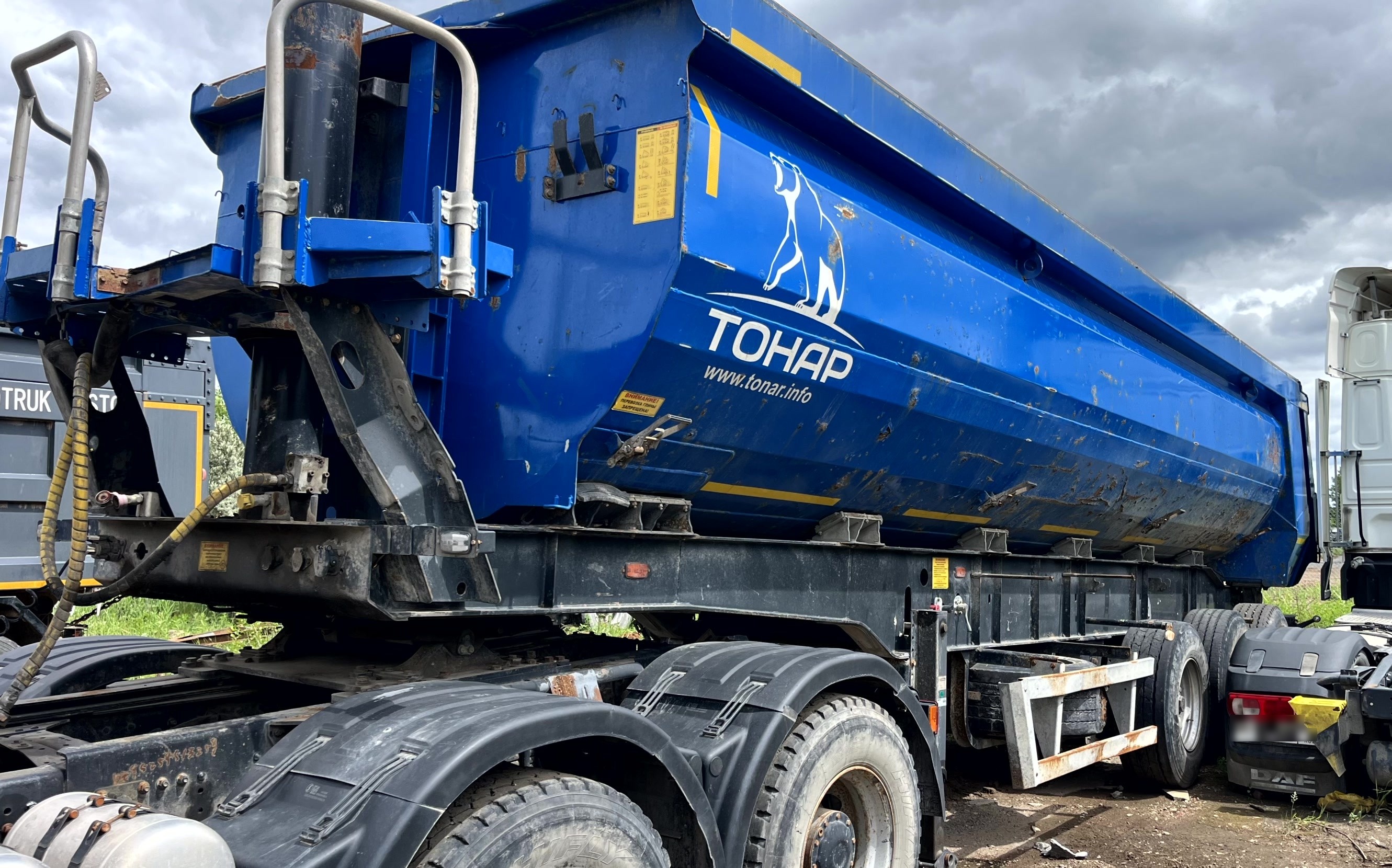 ТОНАР 95892 Полуприцеп самосвальный — Б/У, 2021 г.