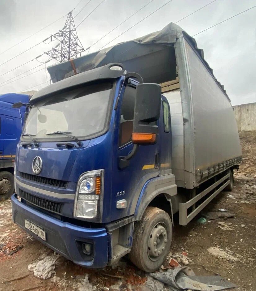 WANSHAN ALTAI Аrgut 4x2 Бортовой GREEN — Б/У, 2024 г.