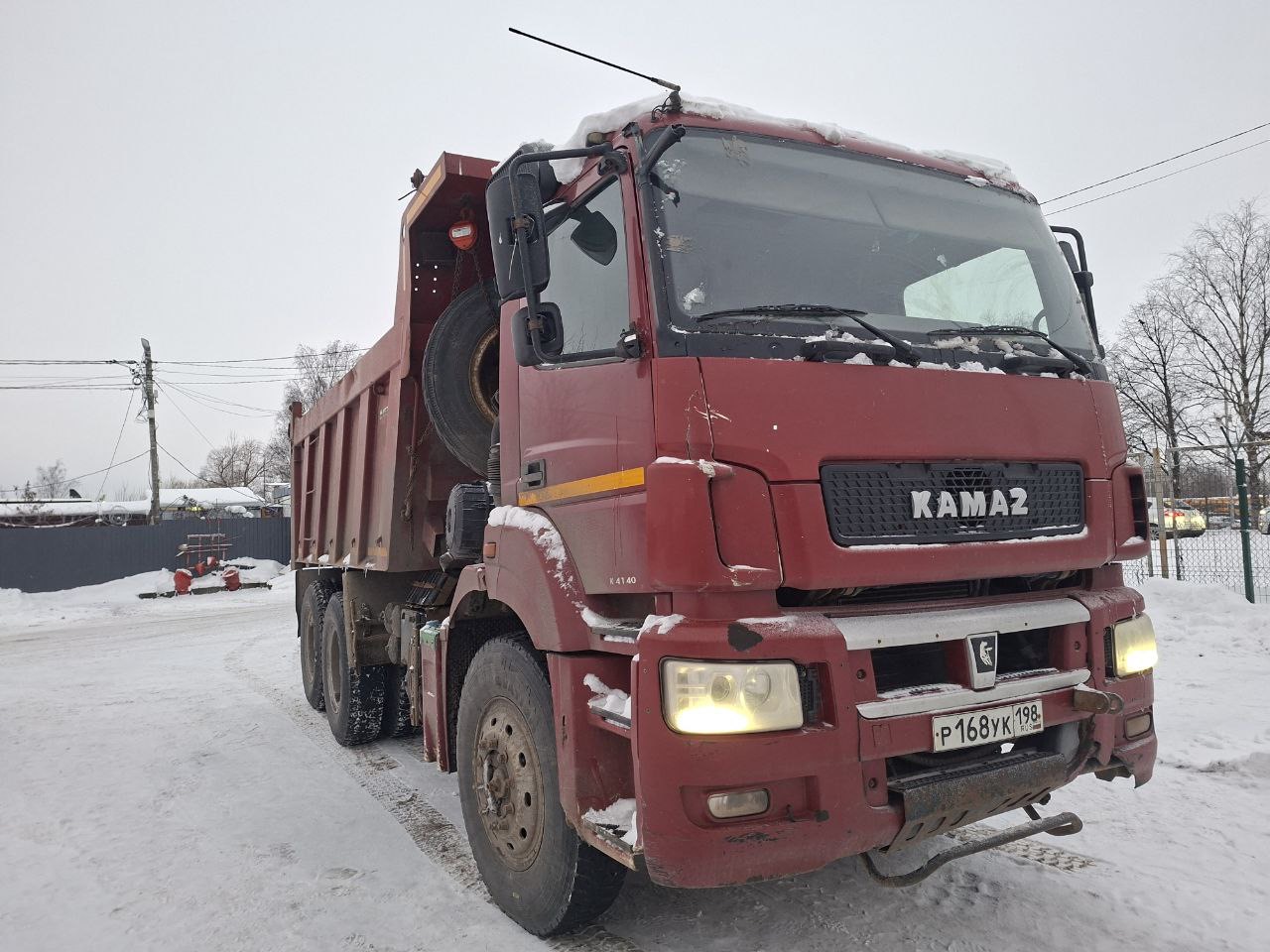 КамАЗ 6580 6x4 Самосвал 6580-S5 — Б/У, 2018 г.