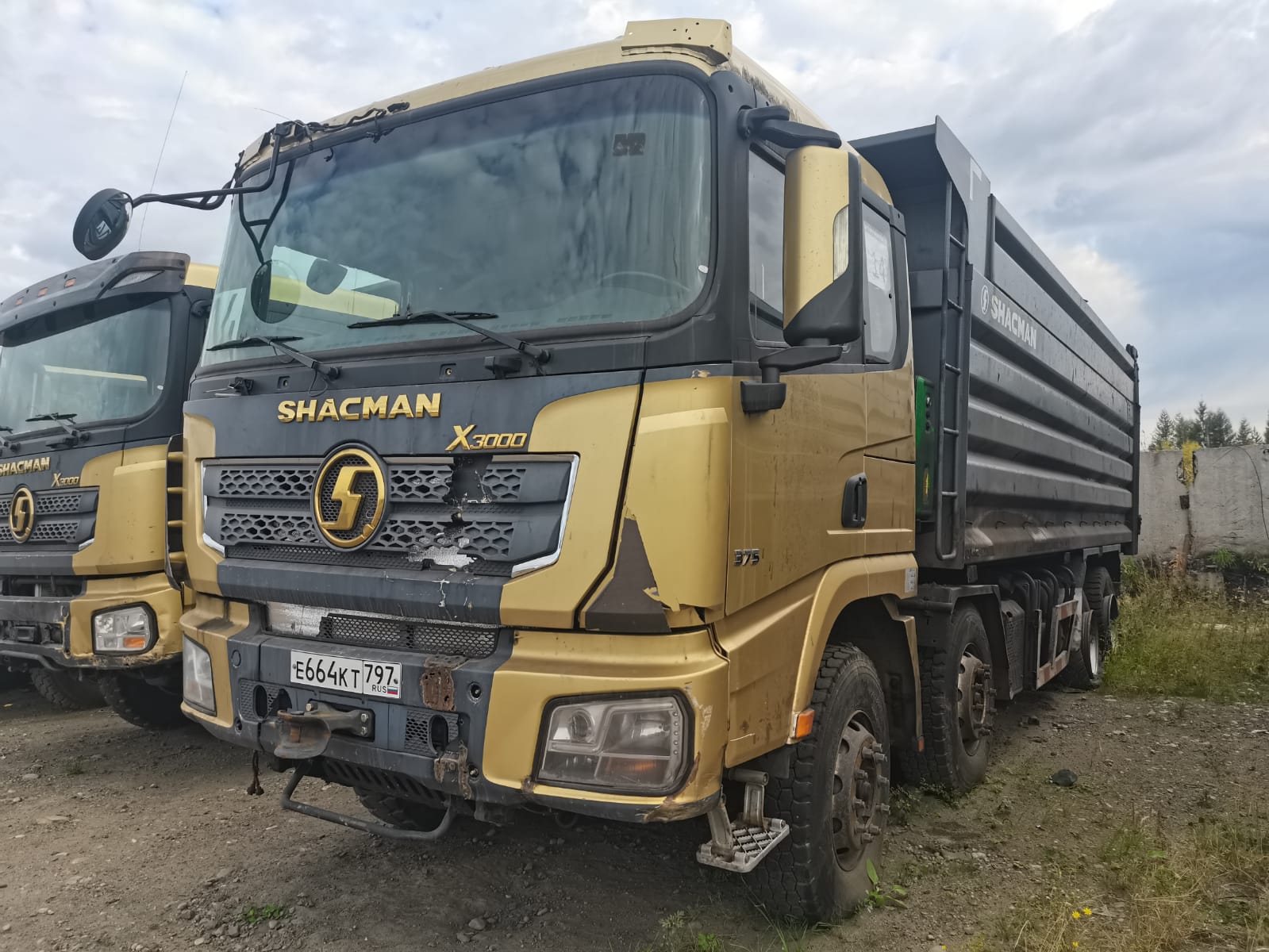 Shacman (Shaanxi) SX33186T366 8х4 Самосвал — Б/У, 2021 г.