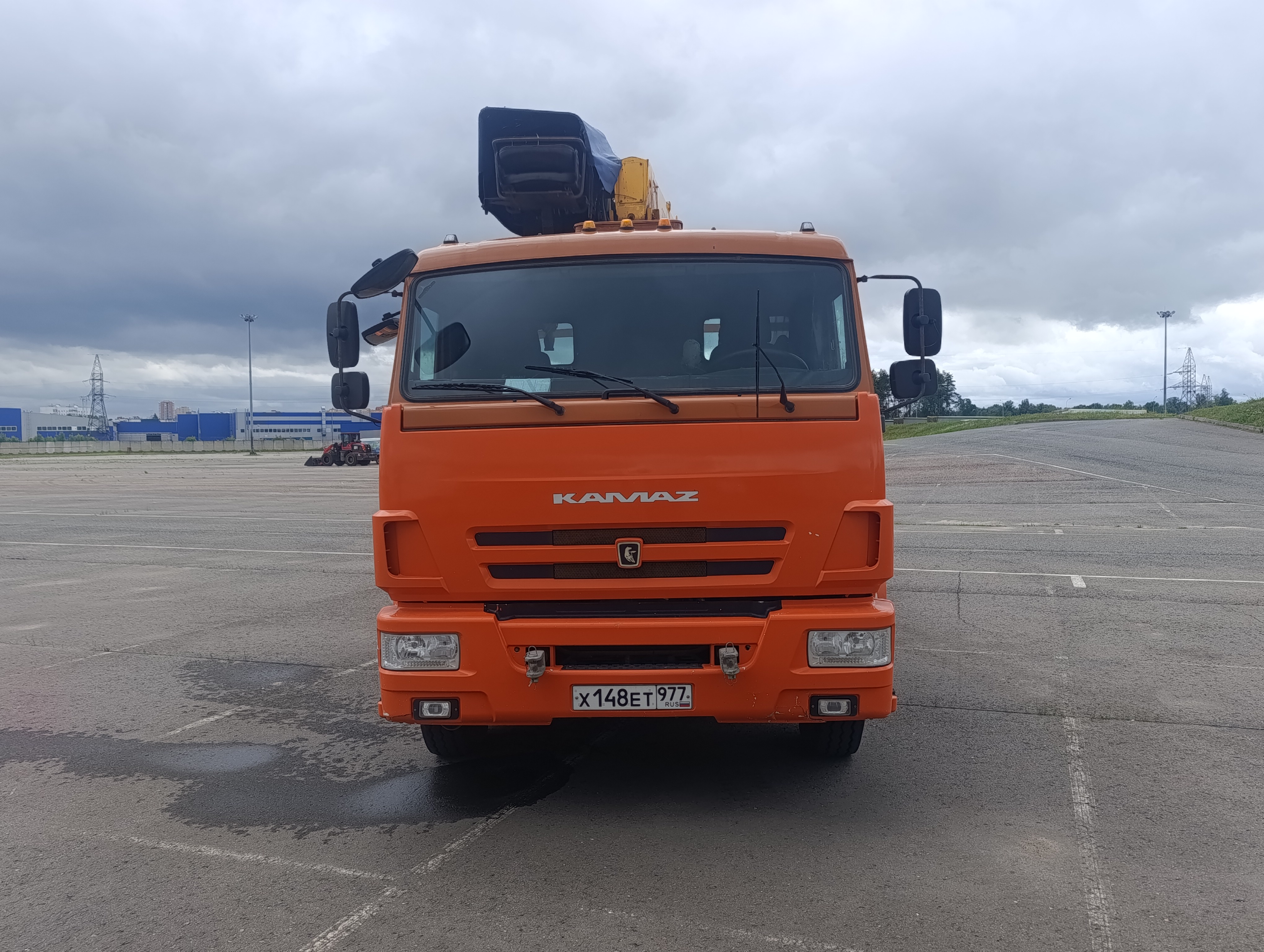 КамАЗ 65115 6x4 Бортовой с КМУ 732450 — Б/У, 2022 г.