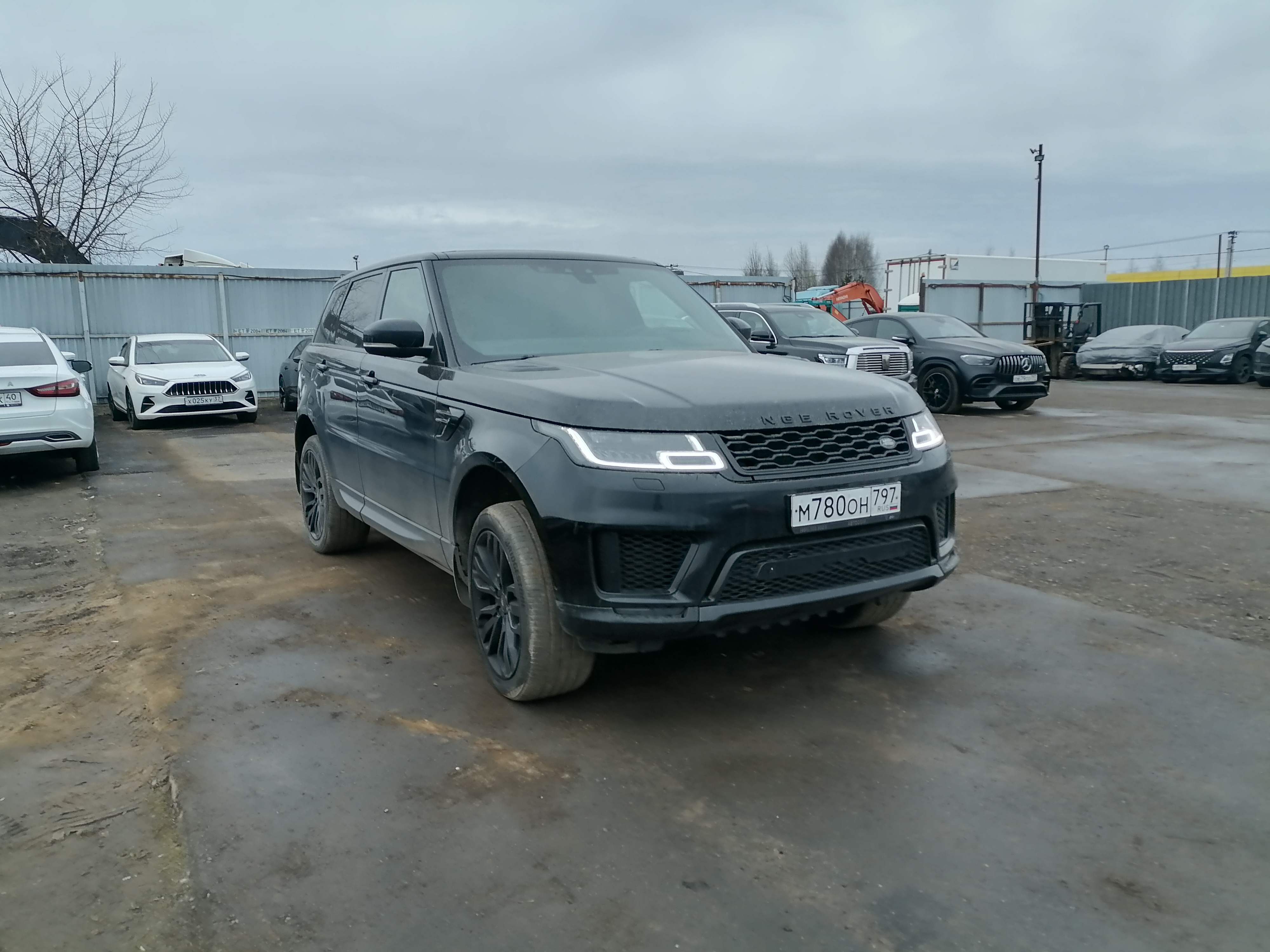 Land Rover RANGE ROVER SPORT i6 3.0D 249 HSE — Б/У, 2018 г.