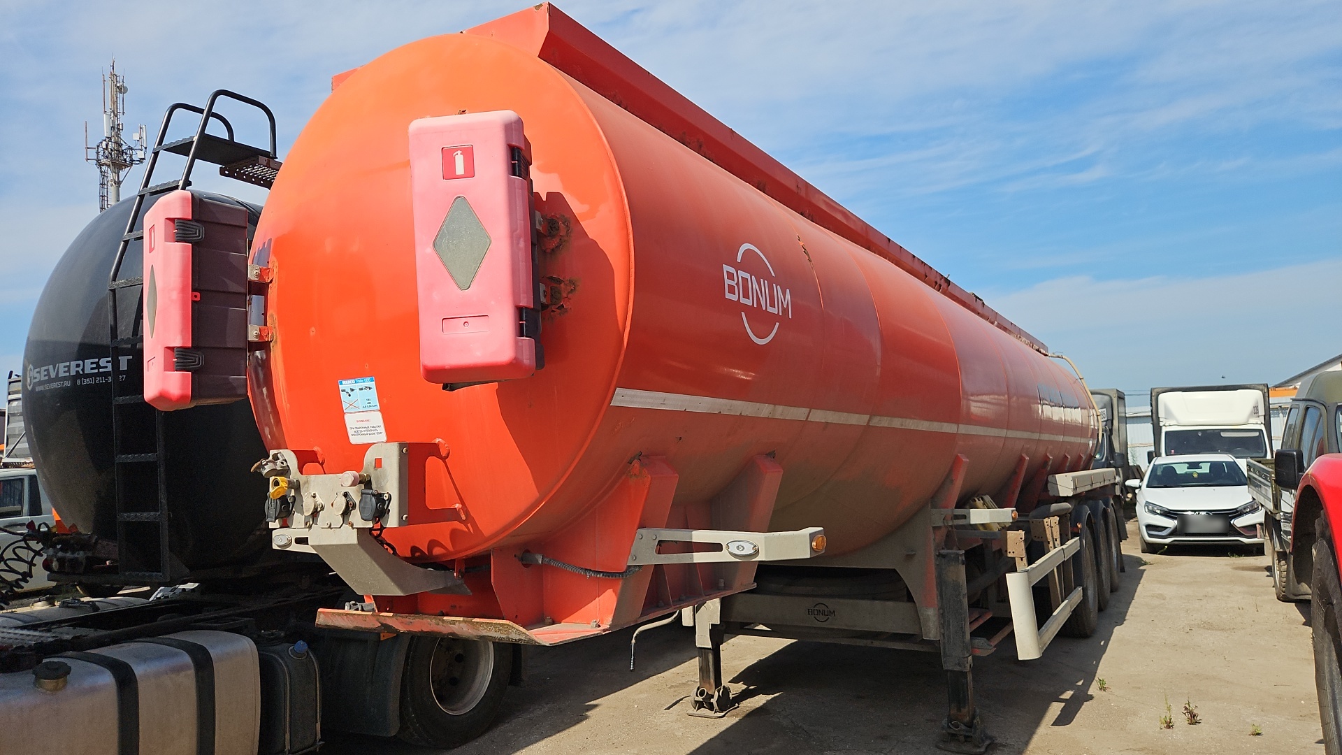 BONUM 9142* Полуприцеп цистерна — Б/У, 2019 г.
