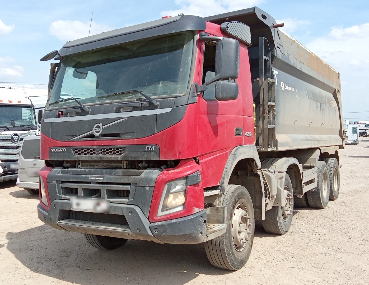 VOLVO FMX 8x4 Самосвал — Б/У, 2021 г.