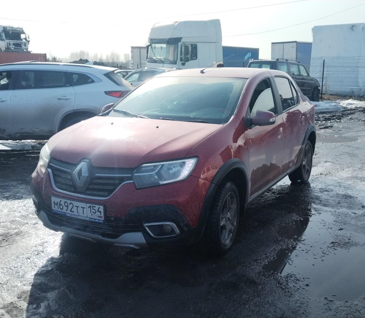 Renault Logan Stepway — Б/У, 2021 г. (Новосибирск, 123459 км)