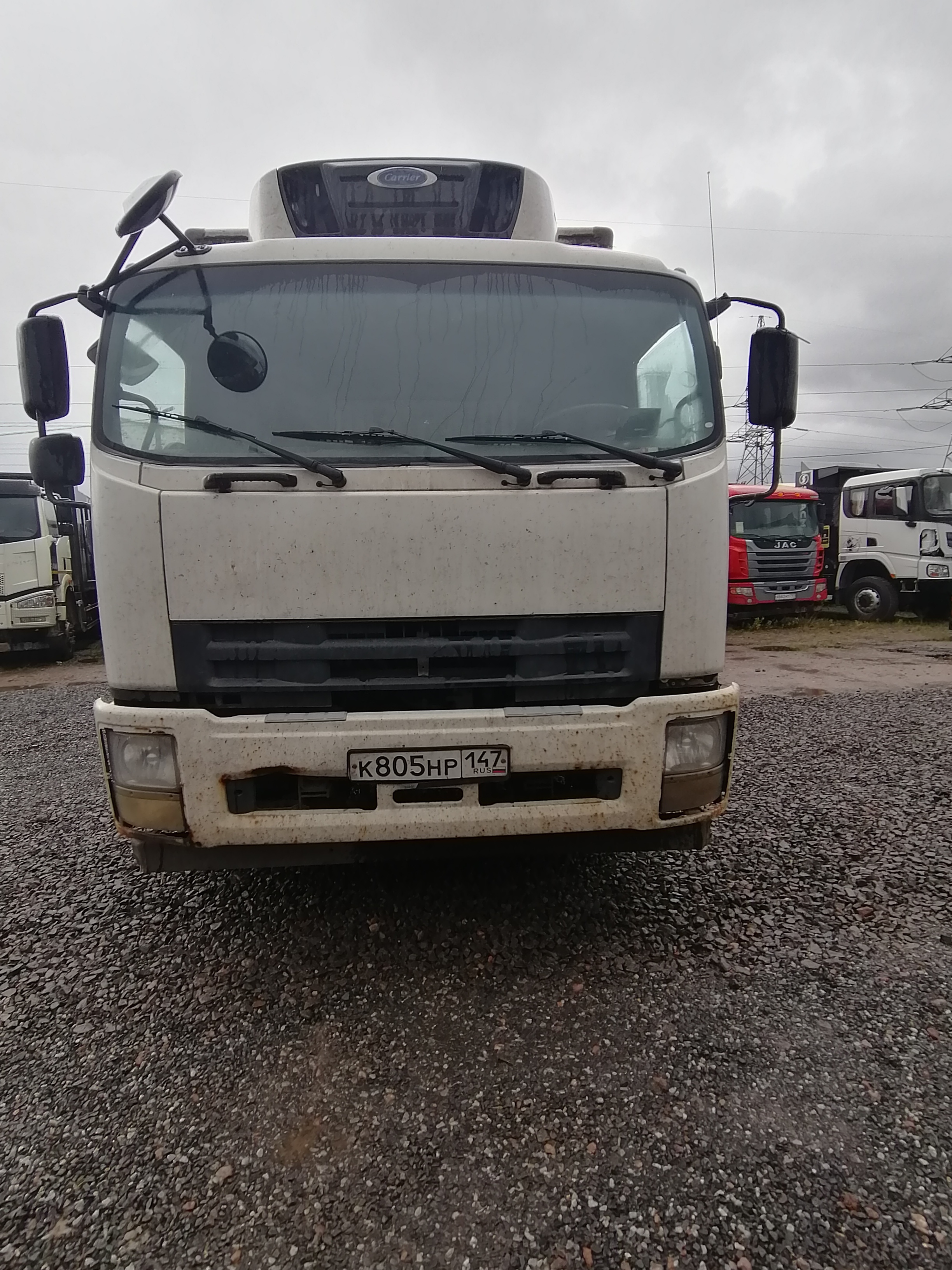 Центртранстехмаш АФ-4749 на шасси Isuzu Forward 18.0 Изотермический/рефрижератор с гидробортом — Б/У, 2015 г.