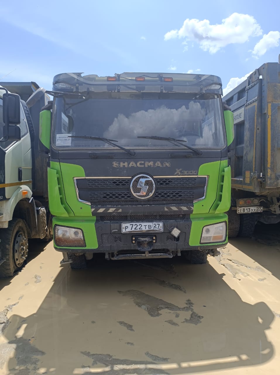 Shacman (Shaanxi) SX 8x4 Самосвал SX33186W366C — Б/У, 2022 г.