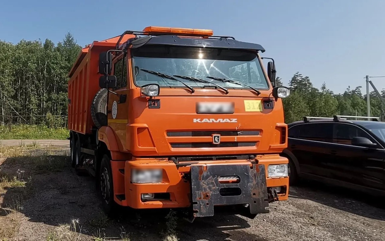 РЯЖСКИЙ АВТОРЕМОНТНЫЙ ЗАВОД МК-4534 на шасси КамАЗ 6520 6x4 КДМ — Б/У, 2023 г.