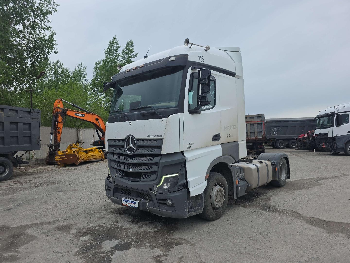 Mercedes-Benz Actros — Б/У, 2024 г. (Новосибирская область, 179343 км)