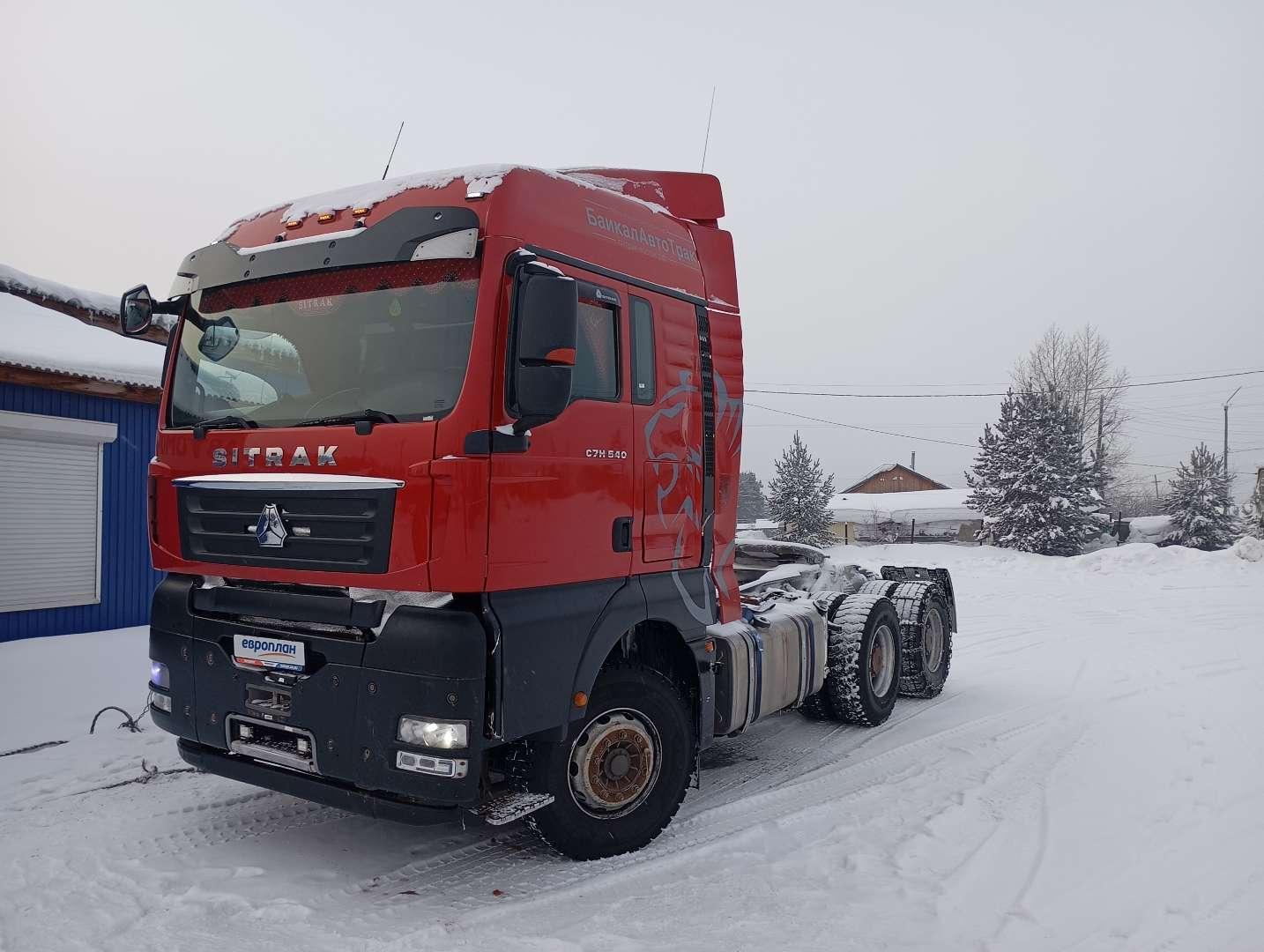 Sitrak C7H ZZ4256V364HE — Б/У, 2024 г. (Братск, 95752 км)