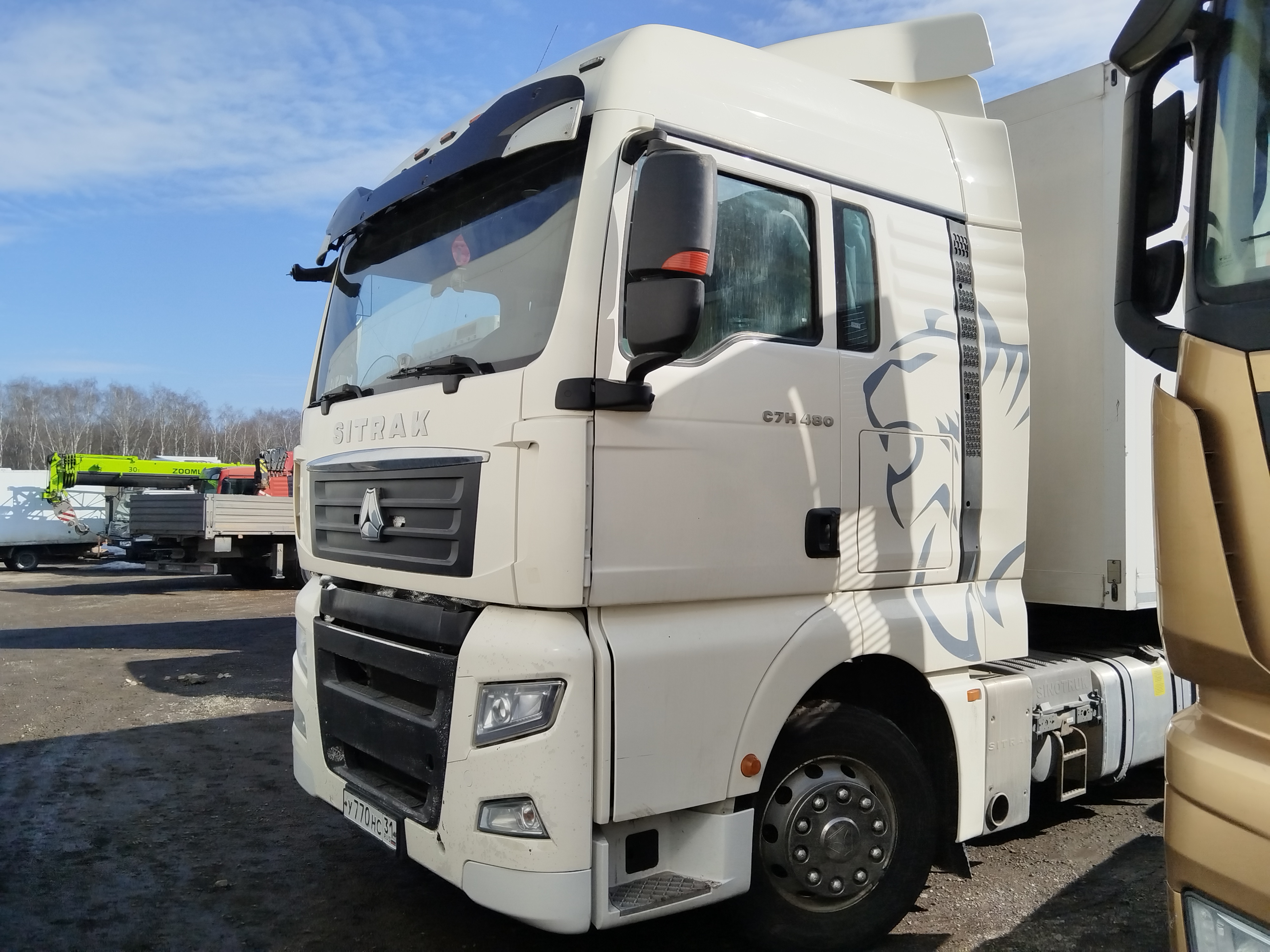 SITRAK ZZ4186V391HE — Б/У, 2023 г.