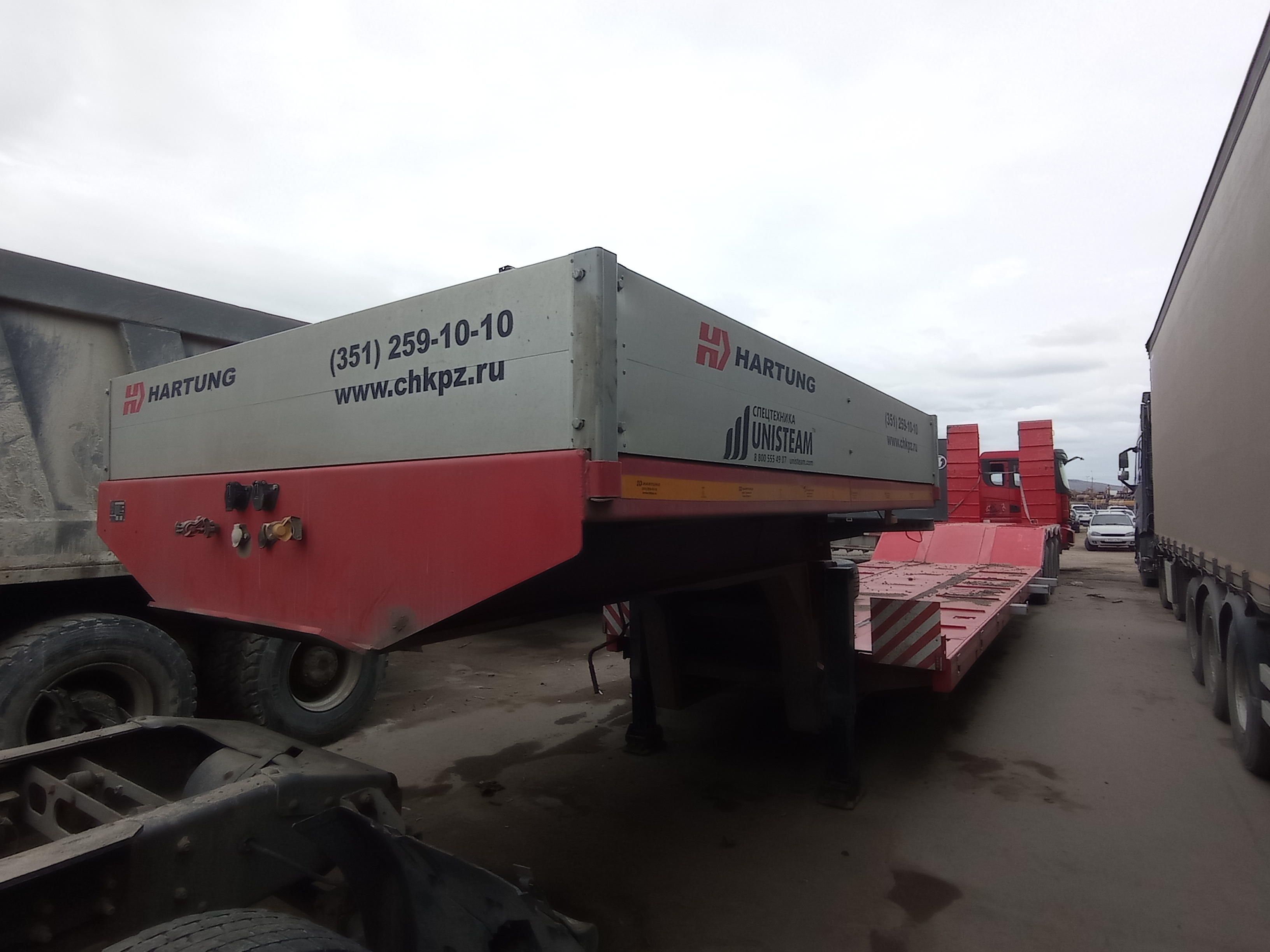 HARTUNG 9430* Полуприцеп тяжеловоз 3 оси — Б/У, 2020 г.