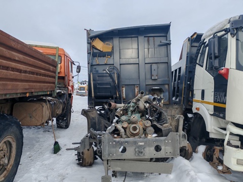 FAW J6 8x4 Самосвал СА3310Р66K24T4E5 — Б/У, 2022 г.