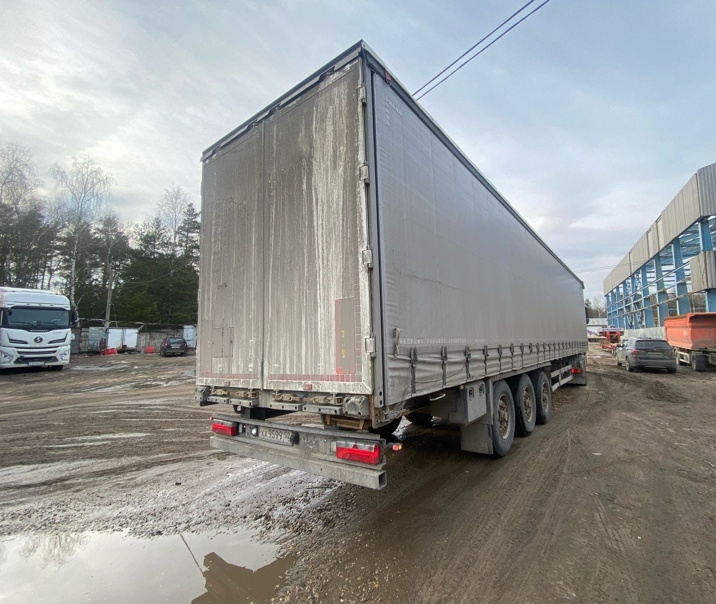 BONUM 9142 Полуприцеп шторный 914296-04 — Б/У, 2023 г.