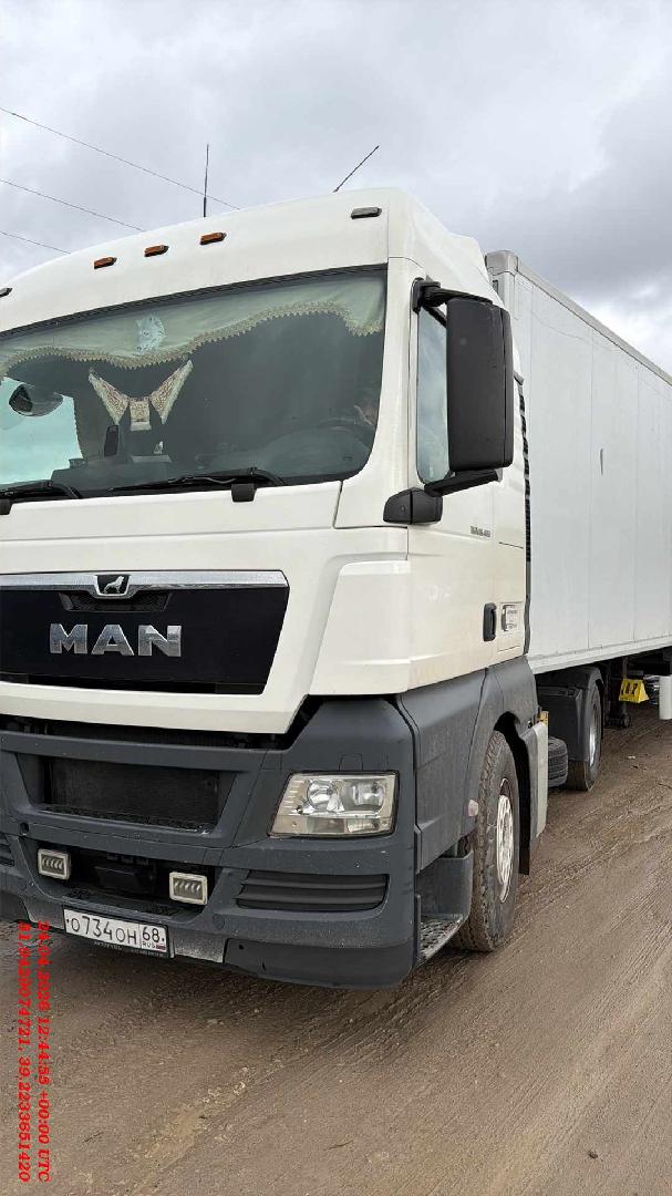 MAN TGX 18.400 4x2 BLS — Б/У, 2020 г. (Воронеж, 852580 км)