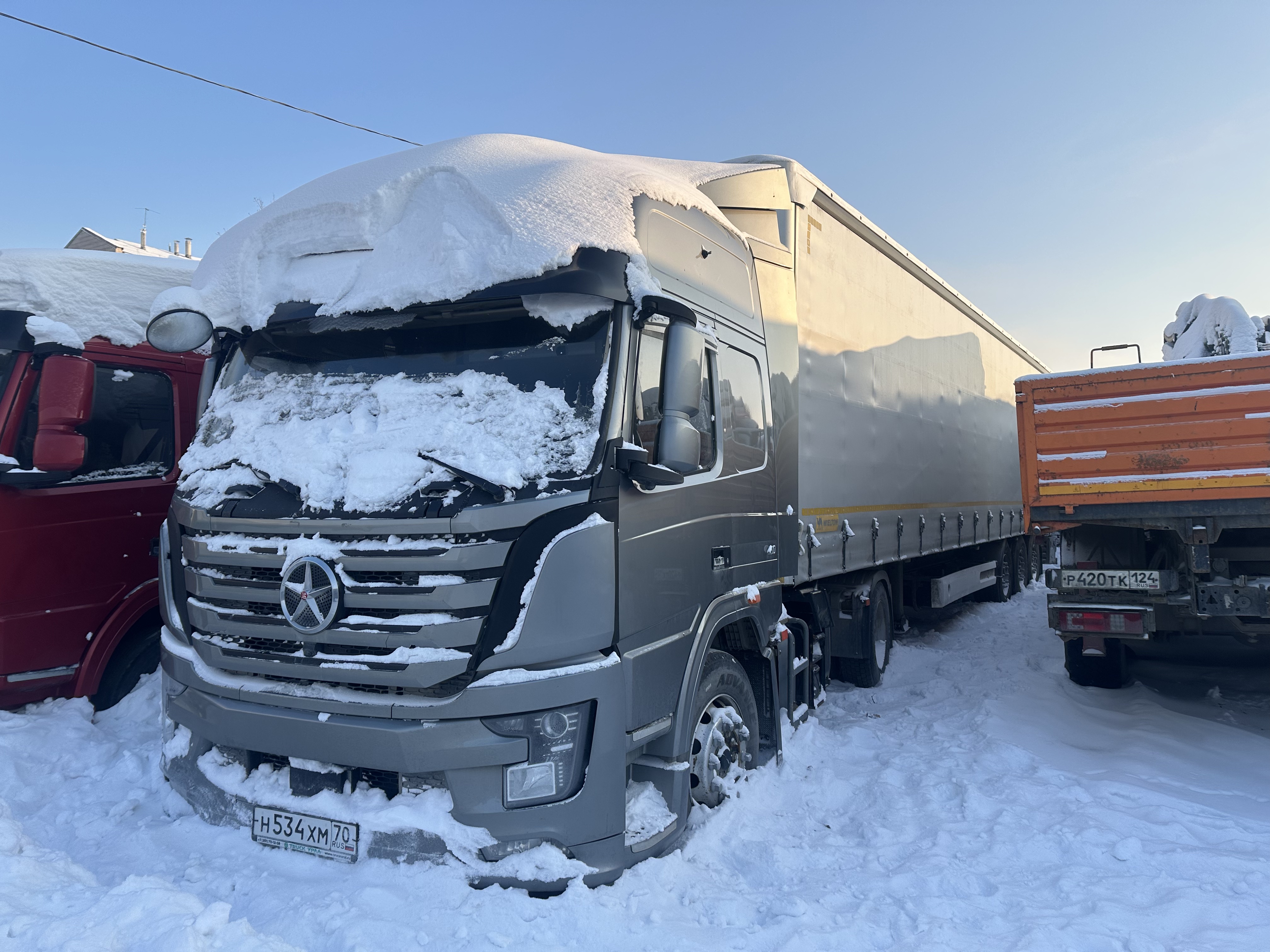 DAYUN CGC4180 4x2 Седельный тягач (Дизельный двигатель) — Б/У, 2023 г.