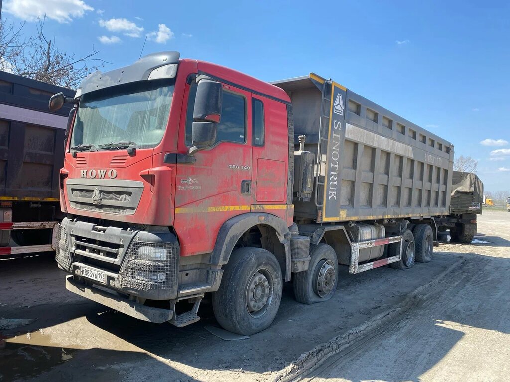 Howo T5G 8x4 Самосвал ZZ3317V386GE1 — Б/У, 2023 г.