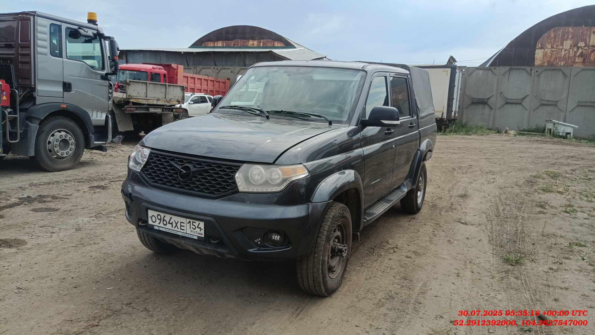 УАЗ (Ульяновский автомобильный завод, ООО) Pickup — Б/У, 2023 г. (Иркутск, 85491 км)