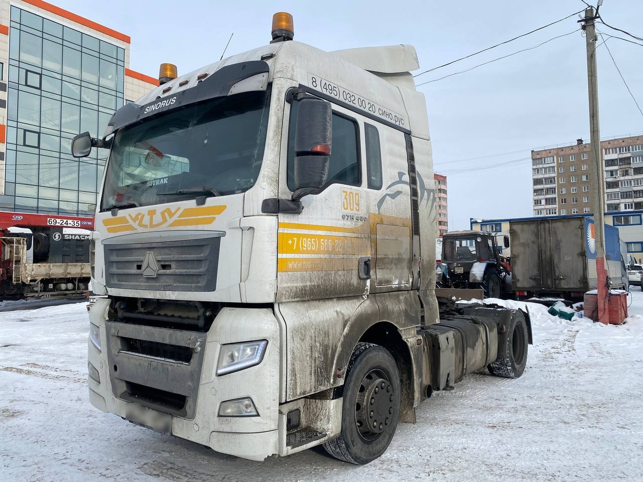SITRAK ZZ4186V361HE — Б/У, 2023 г.