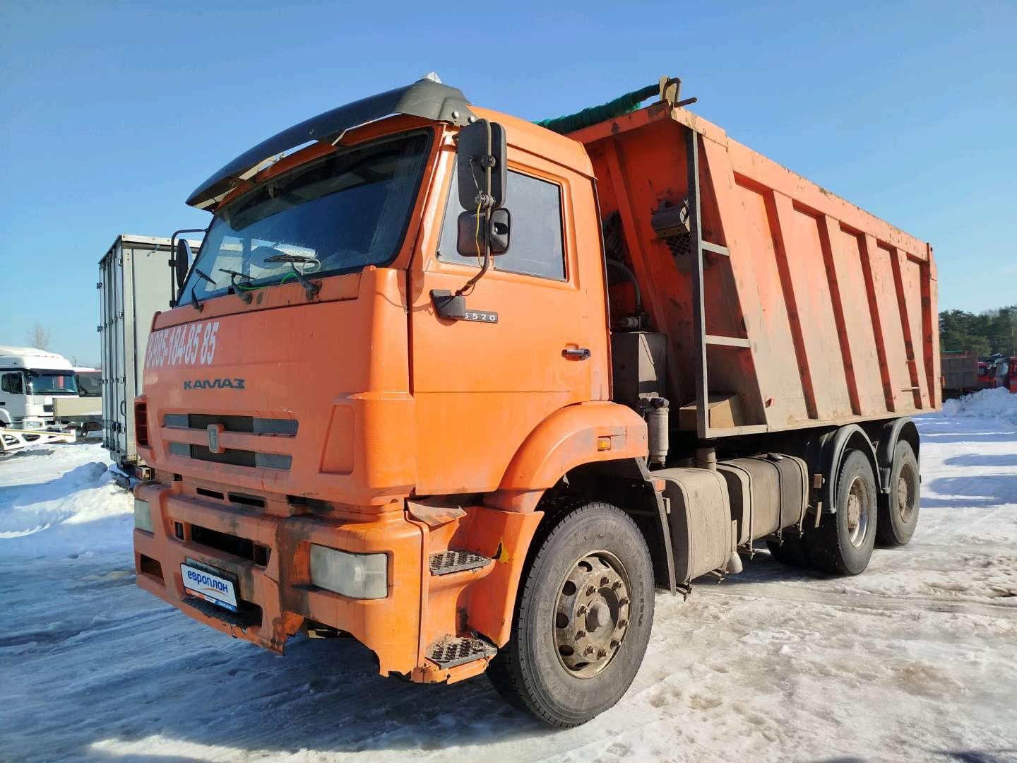 КамАЗ 6520-43 — Б/У, 2017 г. (Московская область, 139569 км)
