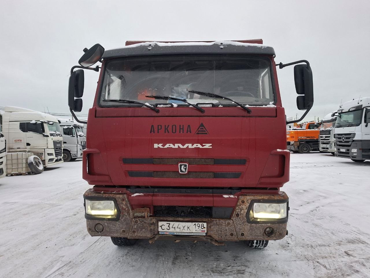 КамАЗ 65201 8x4 Самосвал 65201-7080- 49 — Б/У, 2023 г.