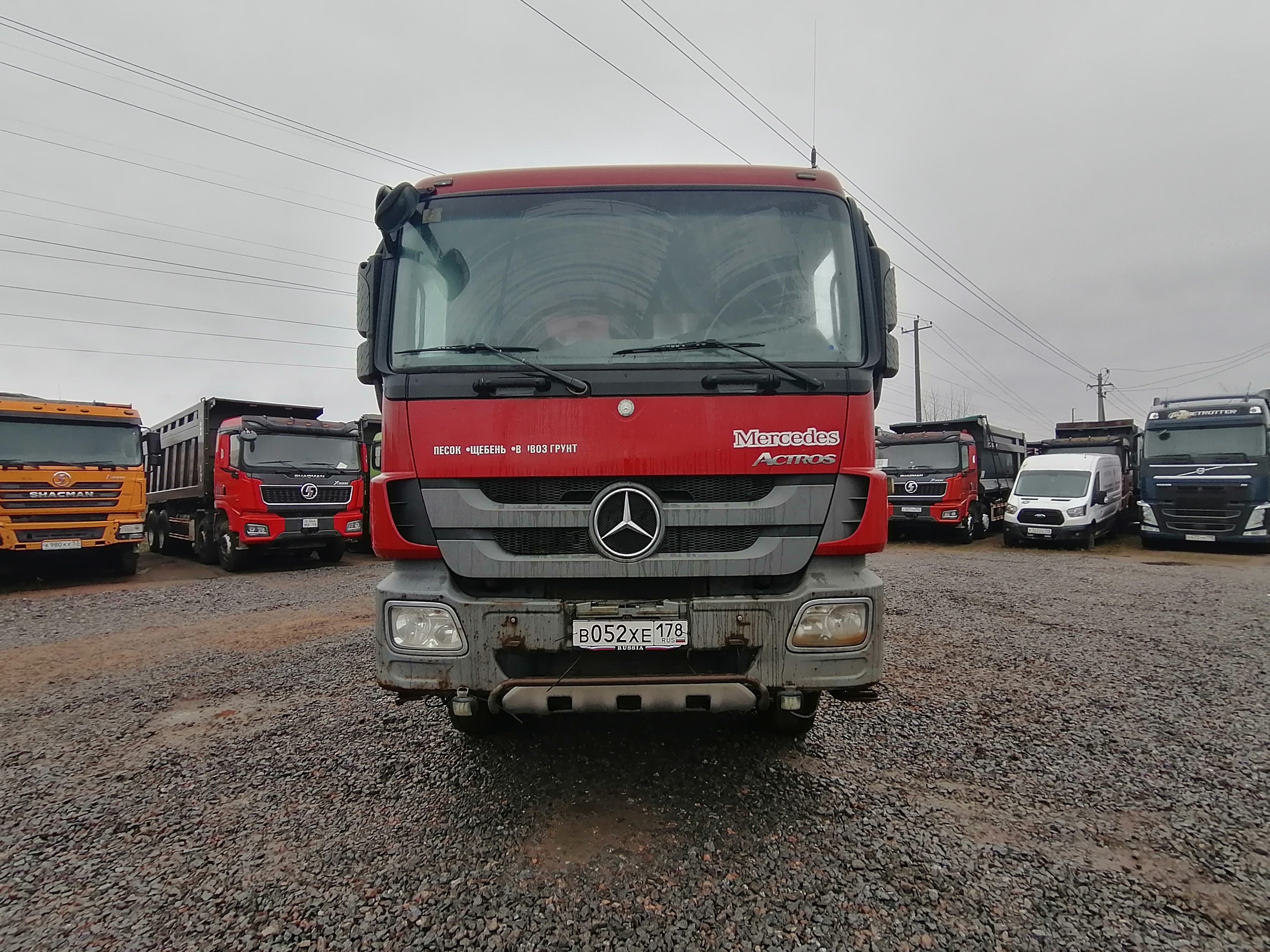 Mercedes-Benz ACTROS 8x4 Самосвал 4141 K — Б/У, 2015 г.