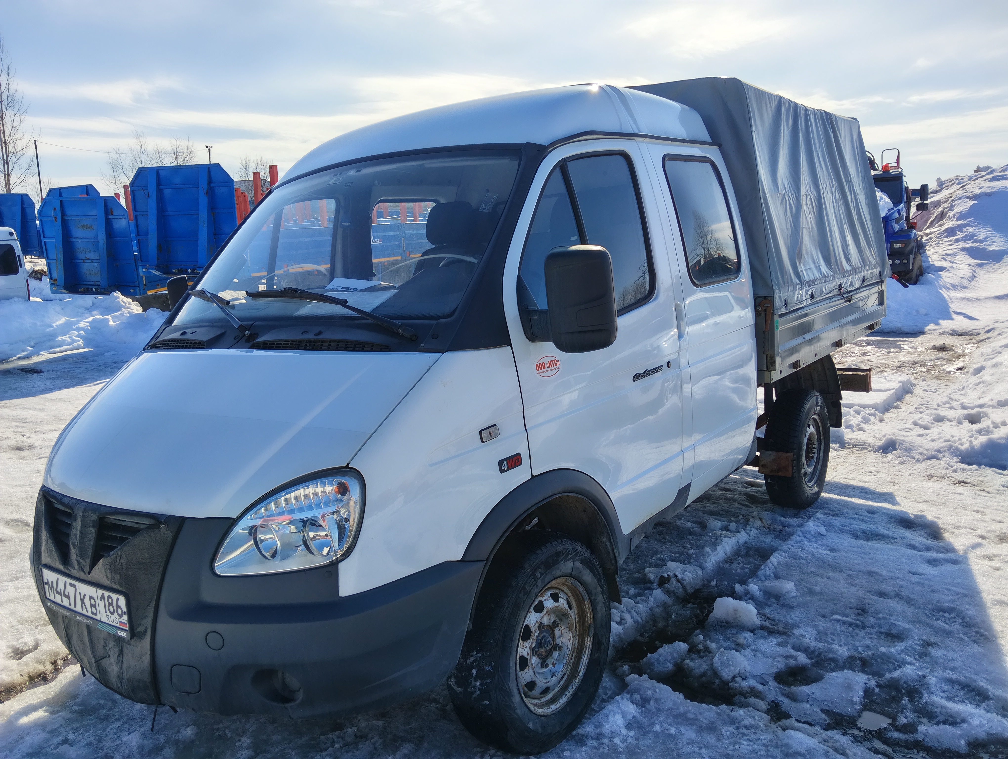 GAZ 231073-710 Соболь бортовой (двурядная кабина) — Б/У, 2024 г.