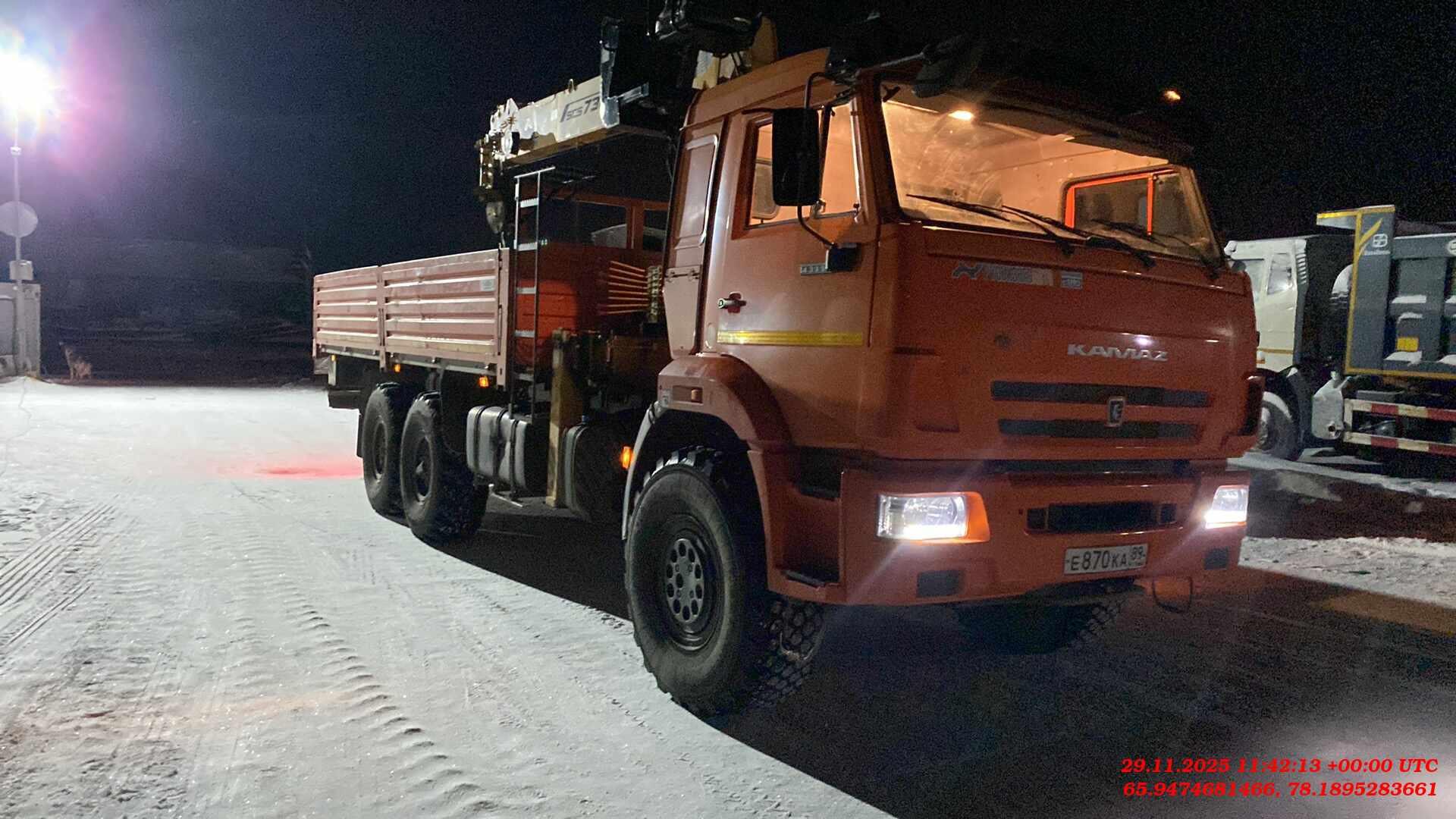 КРАН центр КАМАЗ, ООО 659108 — Б/У, 2021 г. (Новый Уренгой, 72987 км)